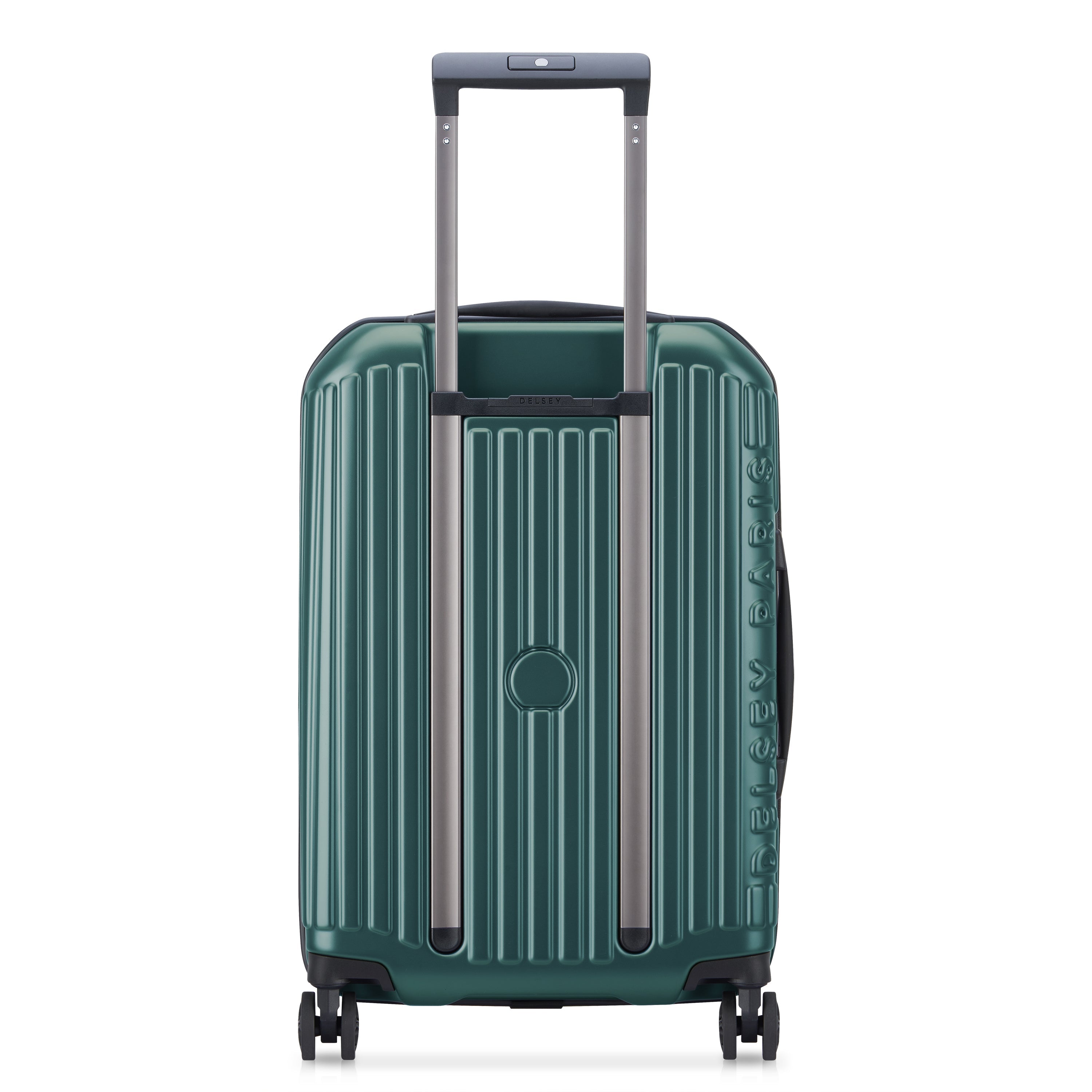 SECURITIME ZIP | Valise Cabine Extensible 55 CM VERT PROFOND