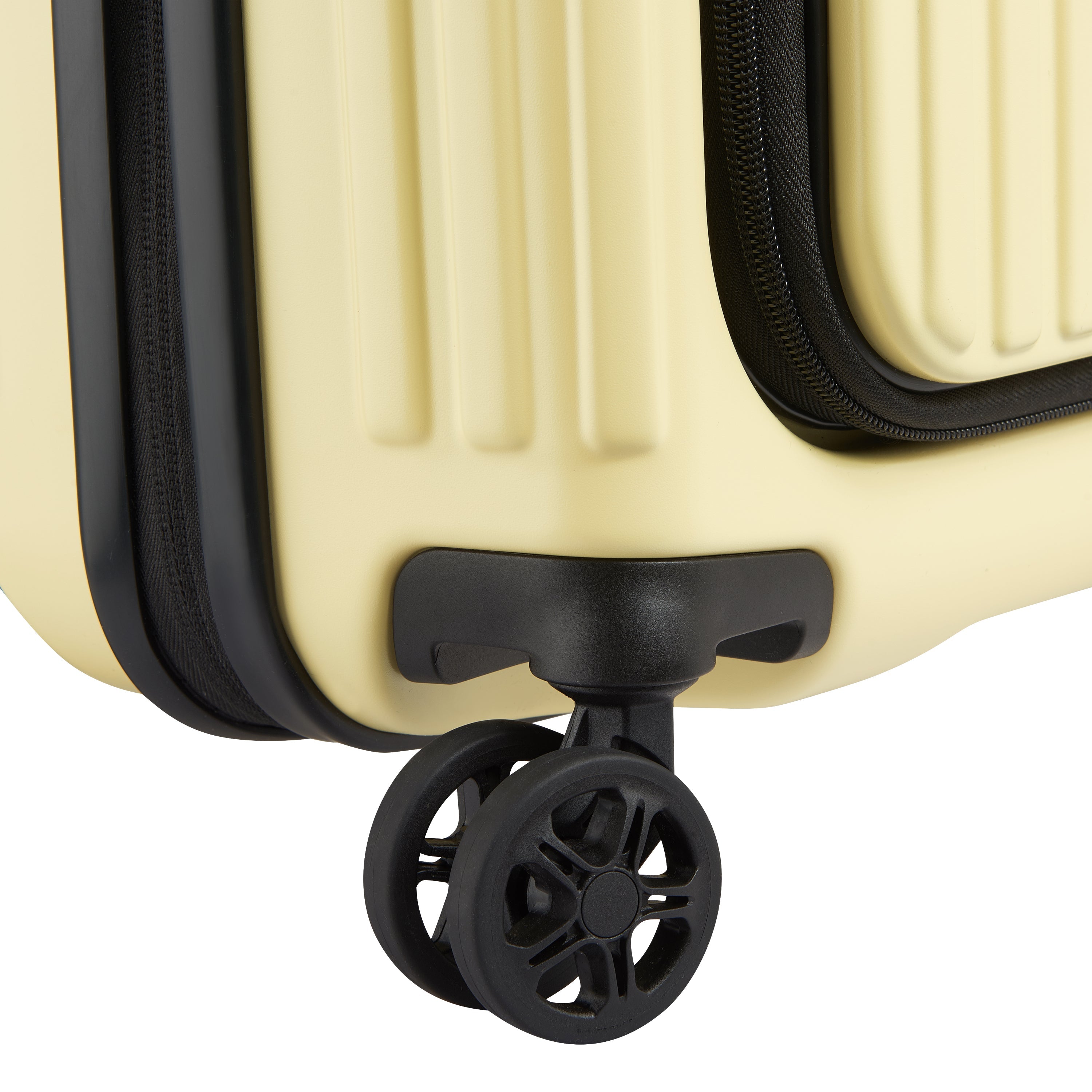 SECURITIME ZIP| Suitcase Cabin Expandable 55 CM PALE YELLOW