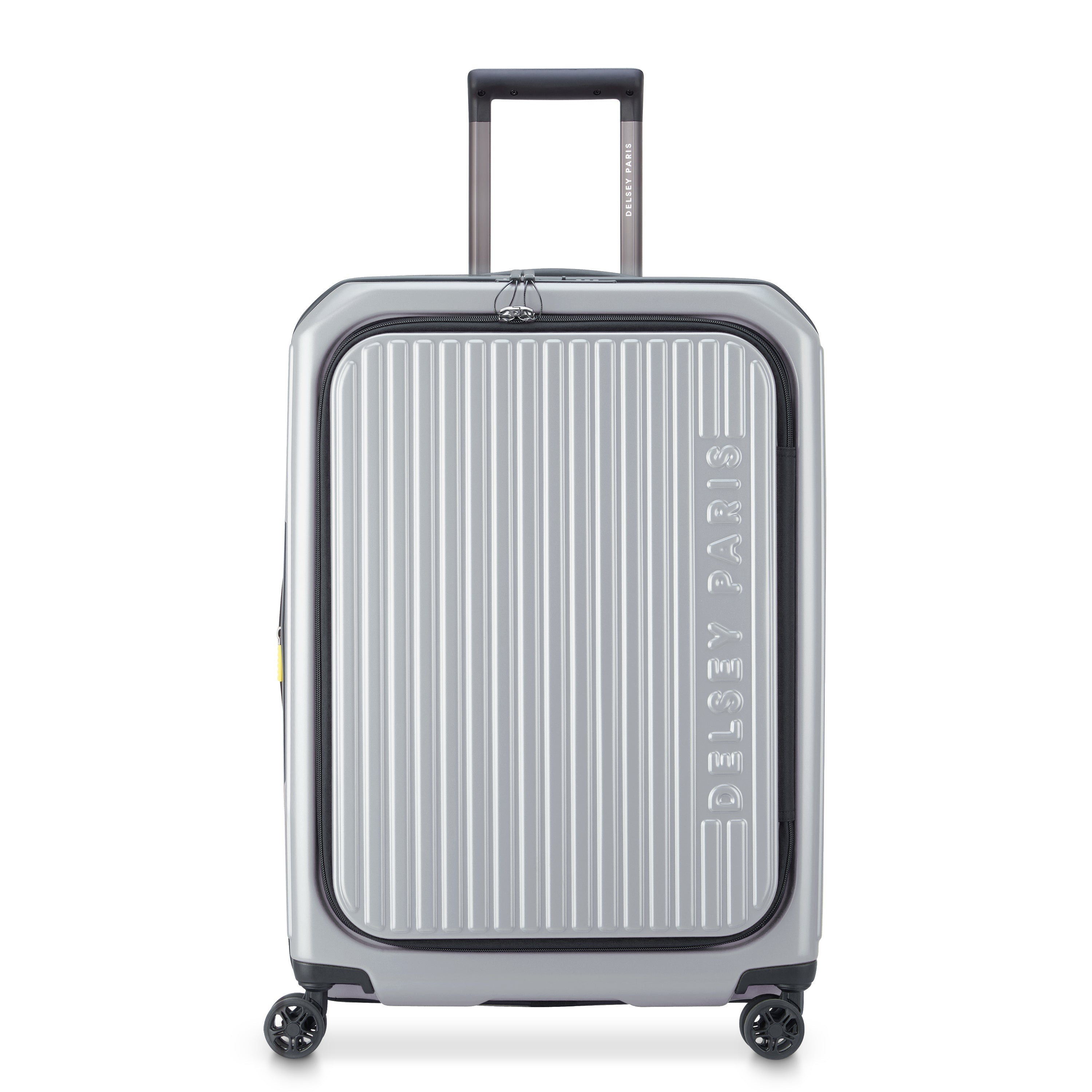 SECURITIME ZIP | Valise Soute Extensible 65.5 CM ARGENT