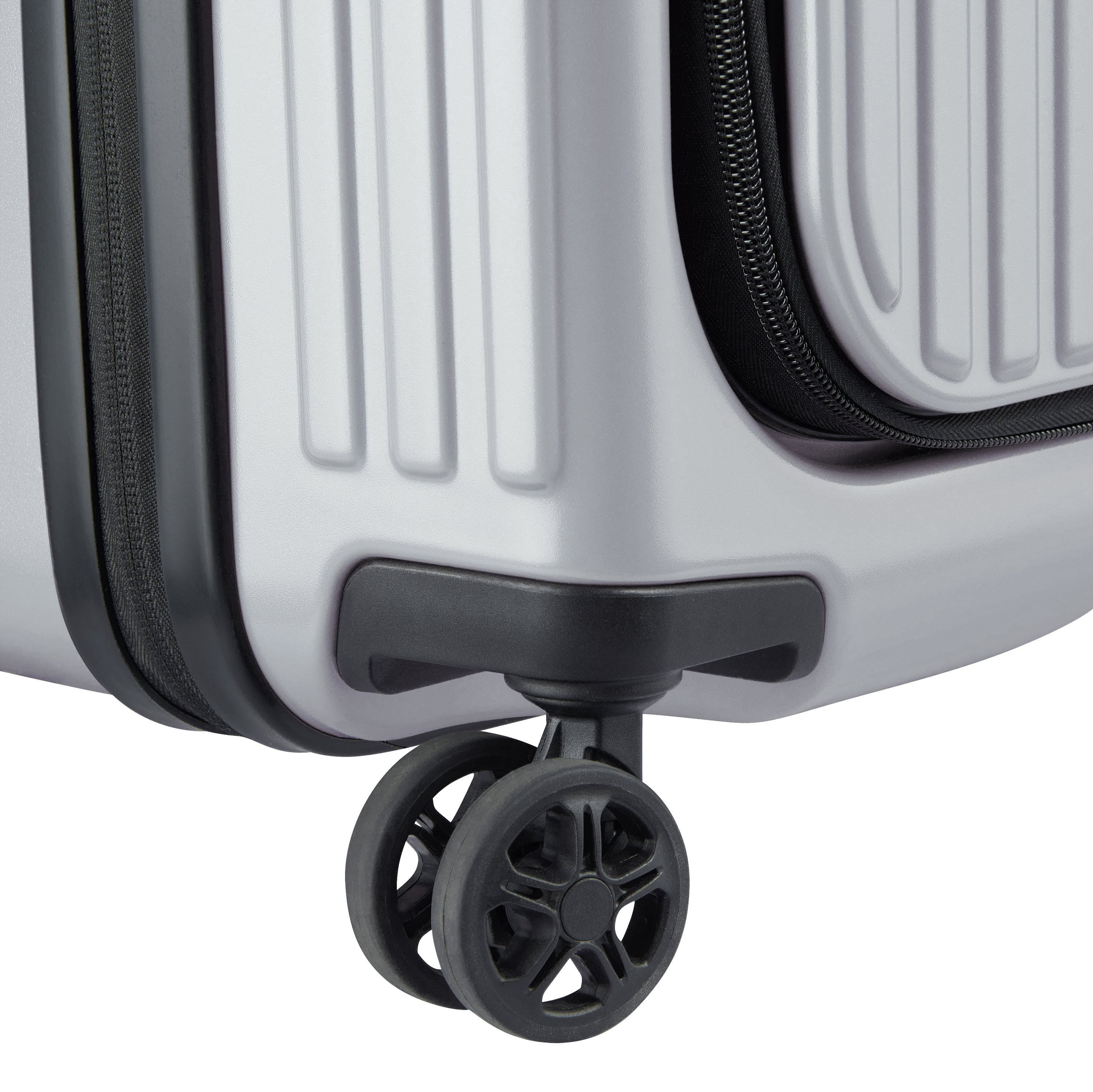 SECURITIME ZIP | Valise Soute Extensible 65.5 CM ARGENT