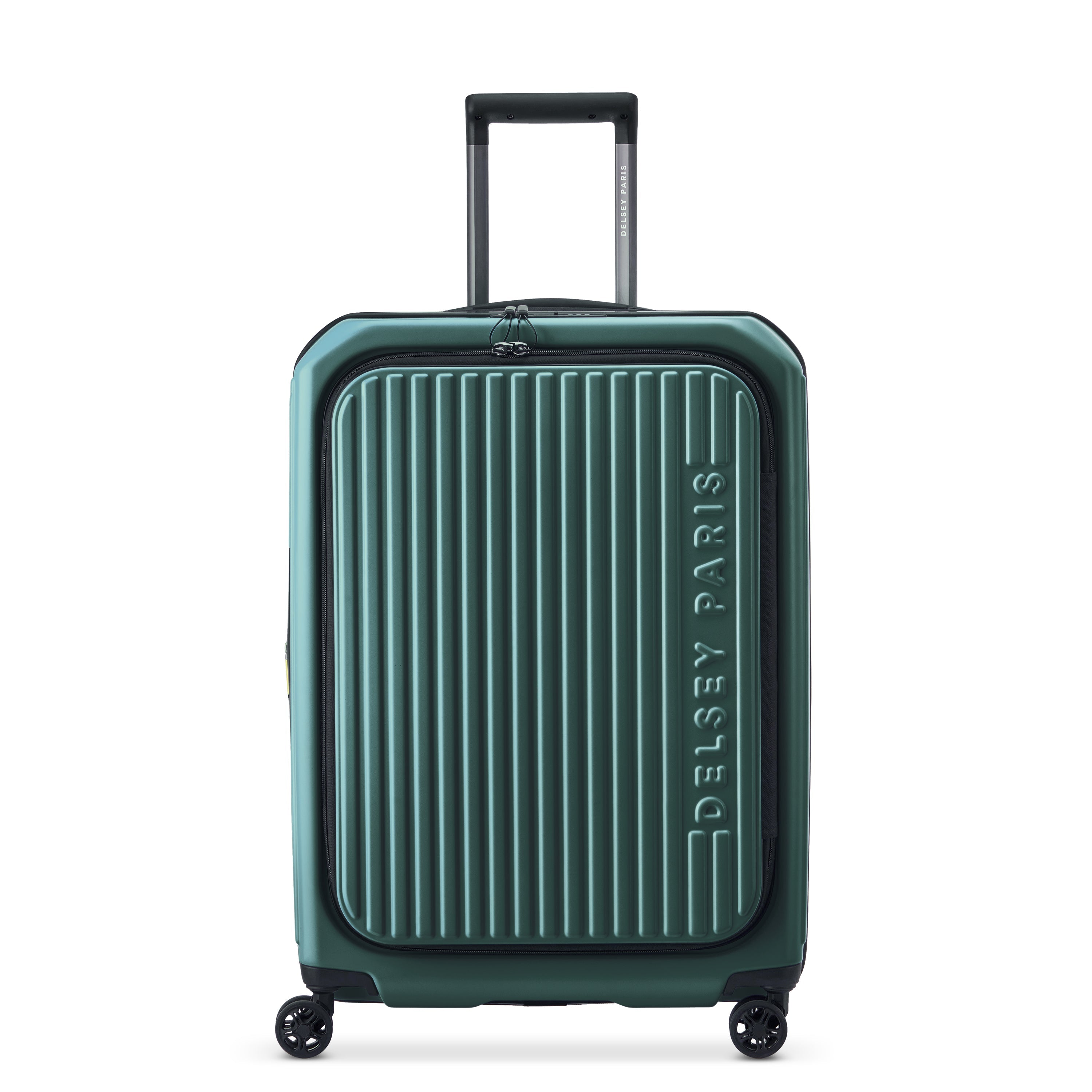SECURITIME ZIP | Suitcase Check-In Expandable 65.5 CM DEEP GREEN