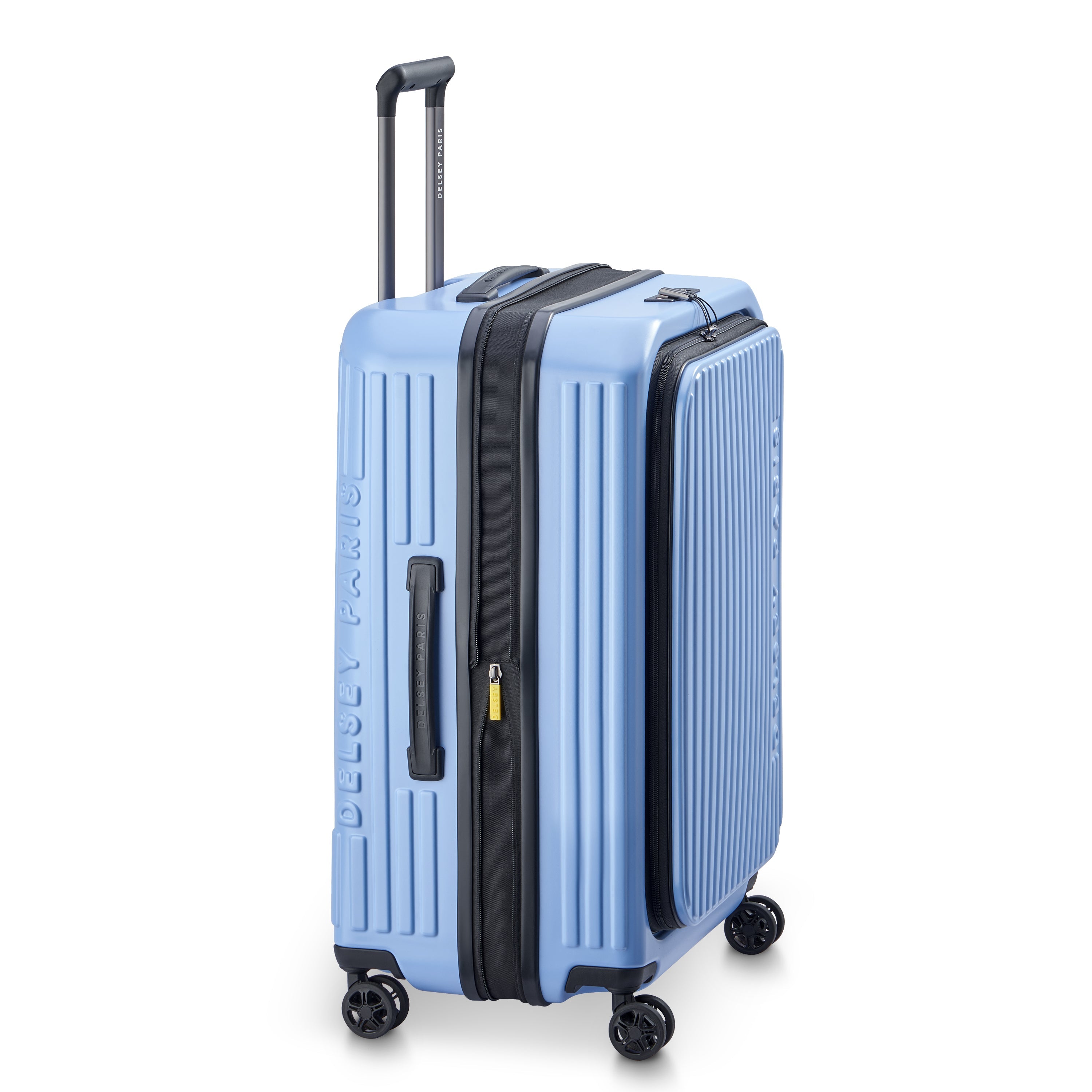 SECURITIME ZIP| Suitcase Check-In Expandable 65.5 CM LAVENDER BLUE