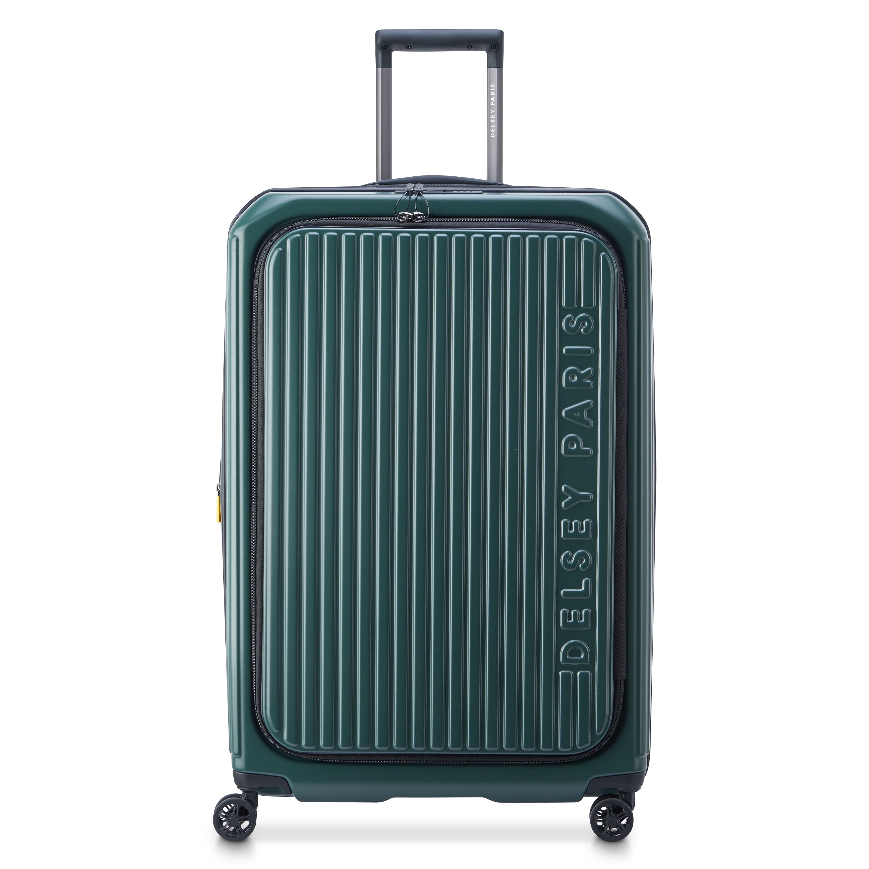 SECURITIME ZIP | Suitcase Check-In Expandable 75.5 CM DEEP GREEN