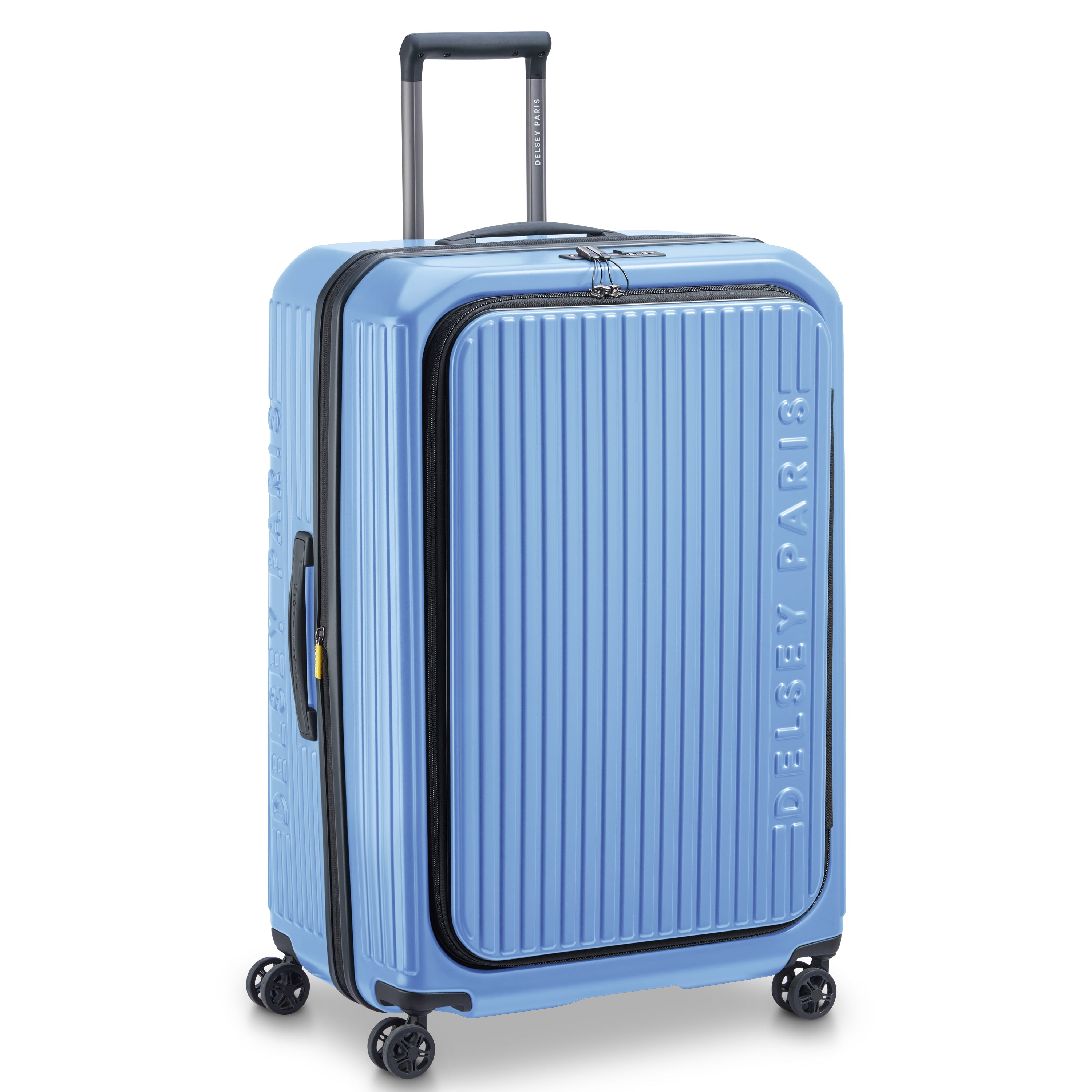 SECURITIME ZIP| Suitcase Check-In Expandable 75.5 CM LAVENDER BLUE