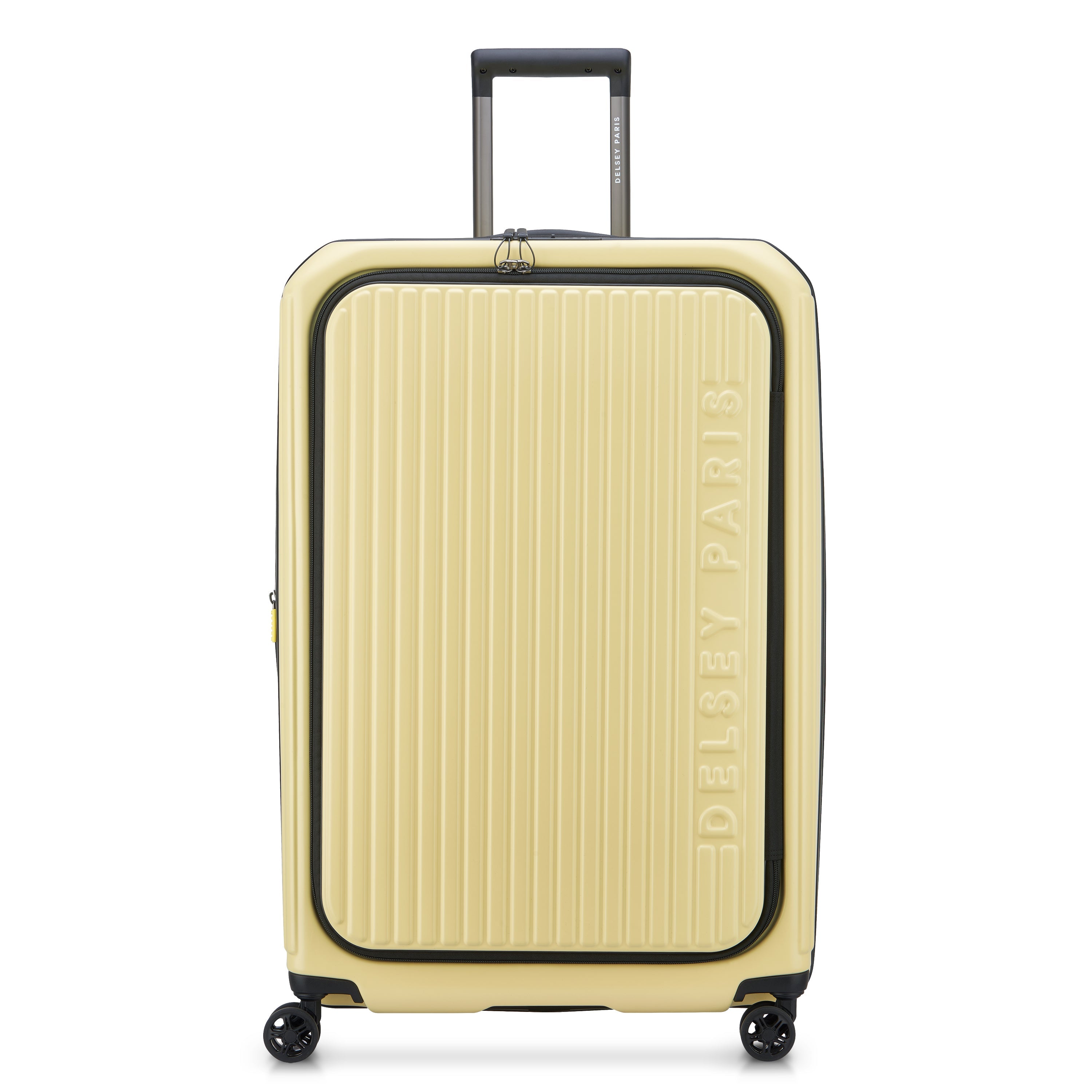 SECURITIME ZIP| Suitcase Check-In Expandable 75.5 CM PALE YELLOW