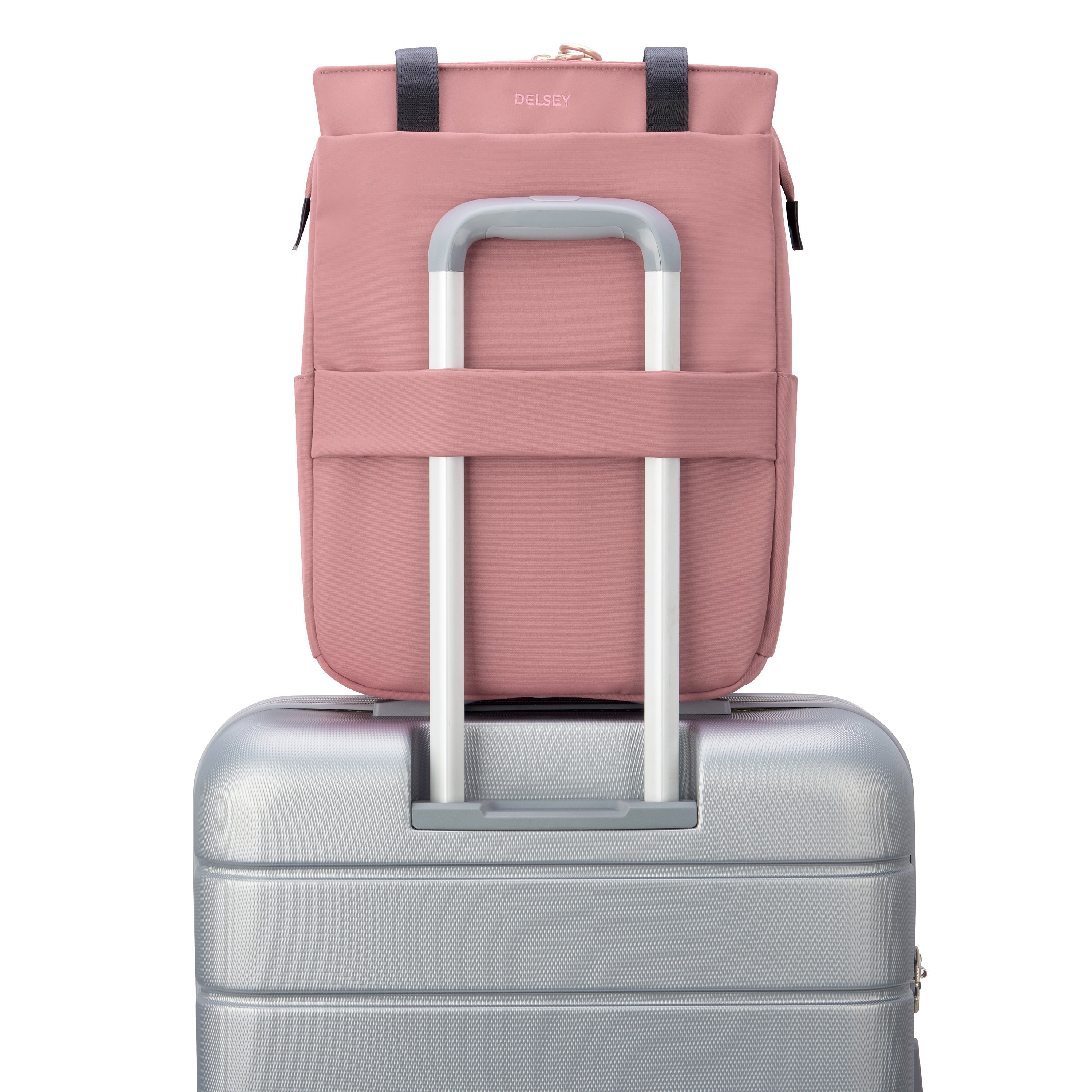 SECURSTYLE| Sac Cabas 40 CM ROSE CENDRE
