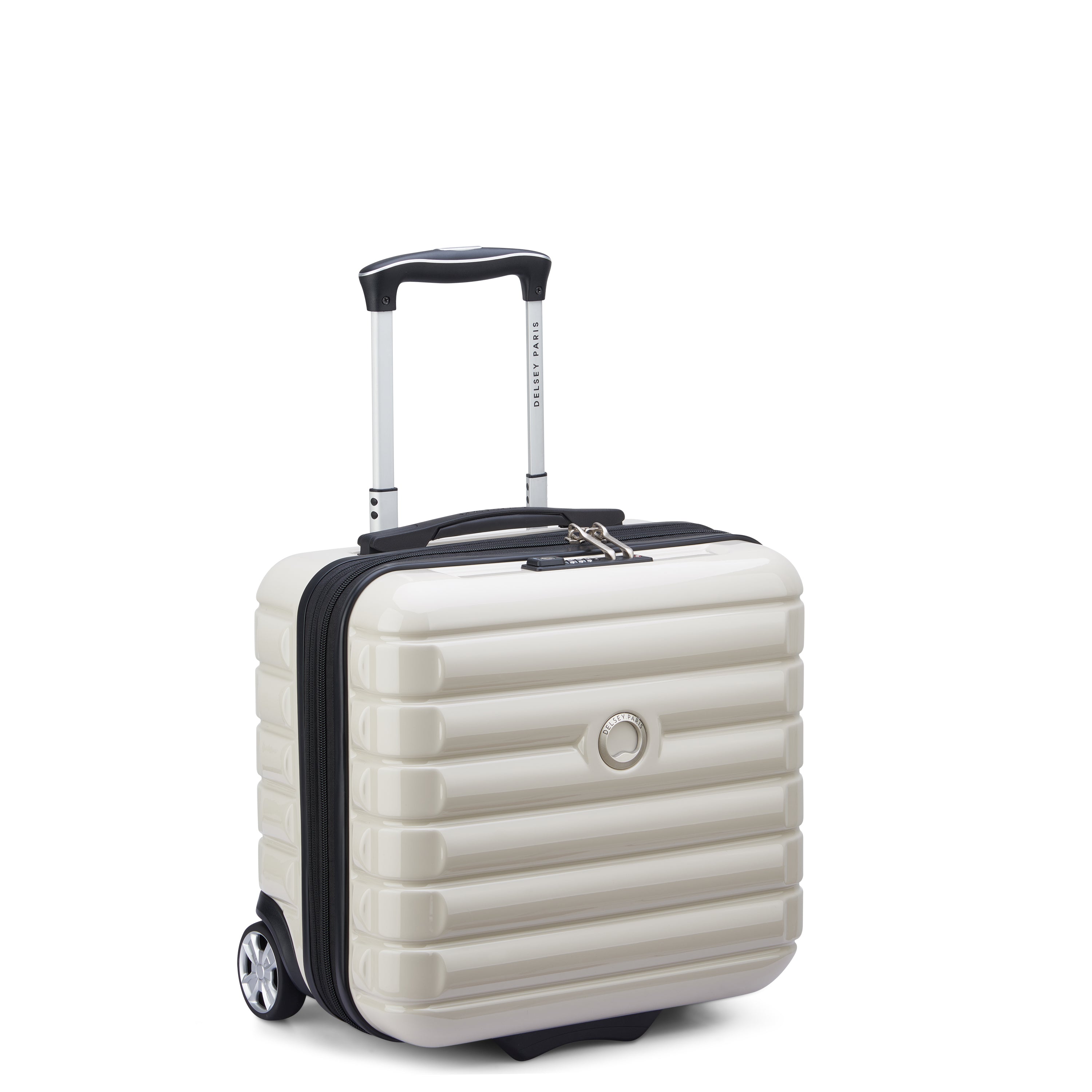 SHADOW 5.0| Valise Business Cabine Underseater Extensible 37.5 CM IVOIRE