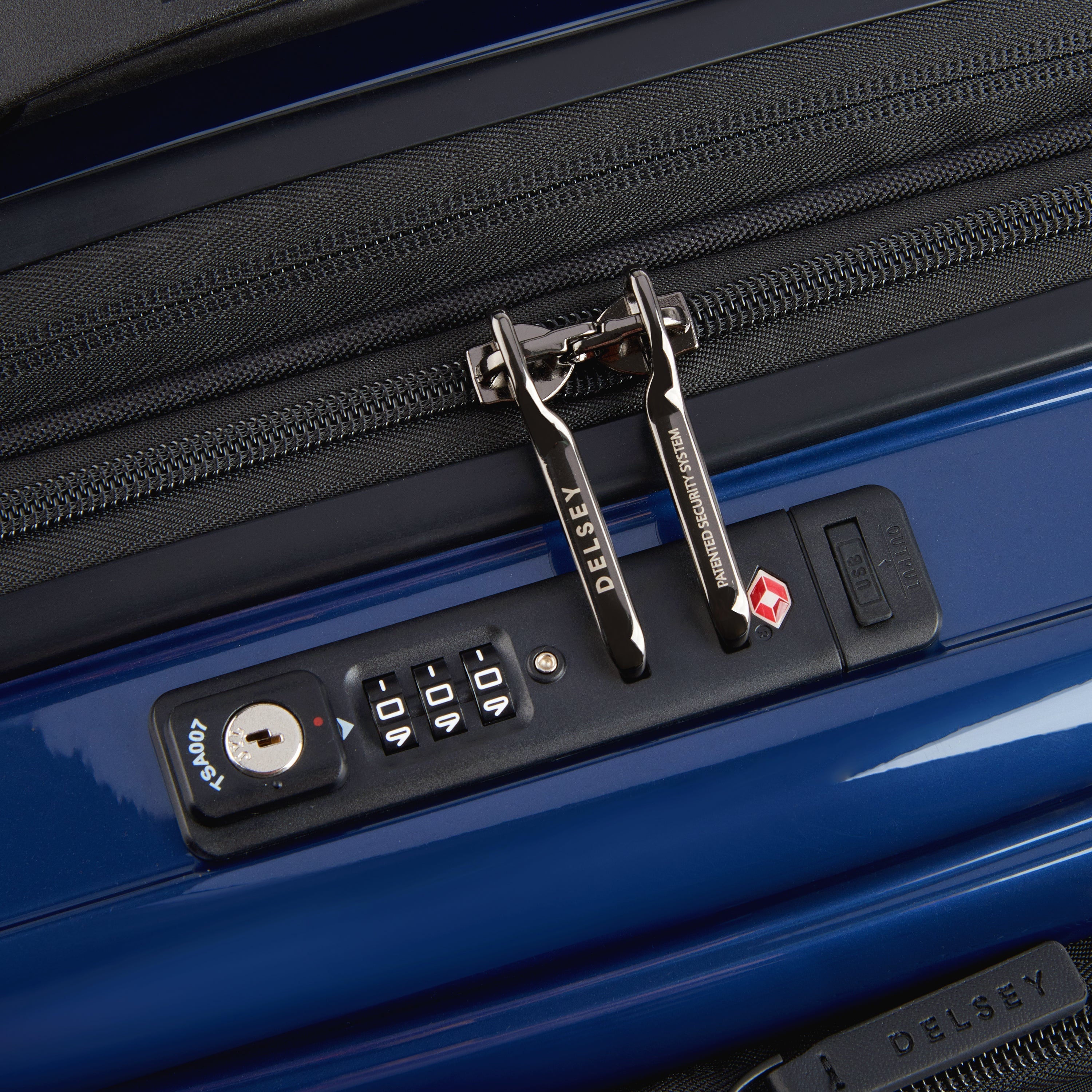SHADOW 5.0| Valise Cabine Extensible 55 CM MARINE PROFOND