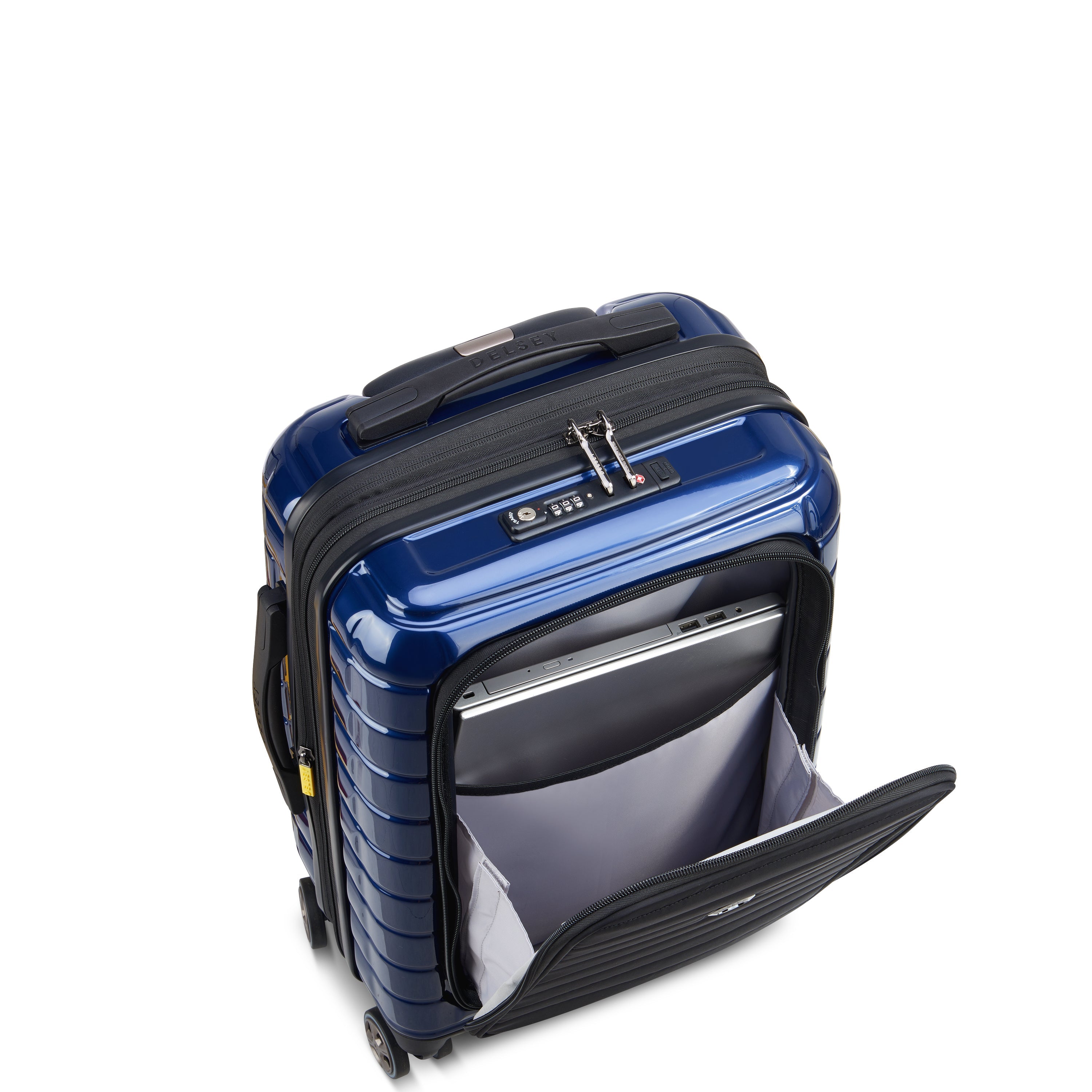 SHADOW 5.0| Valise Cabine Extensible 55 CM MARINE PROFOND