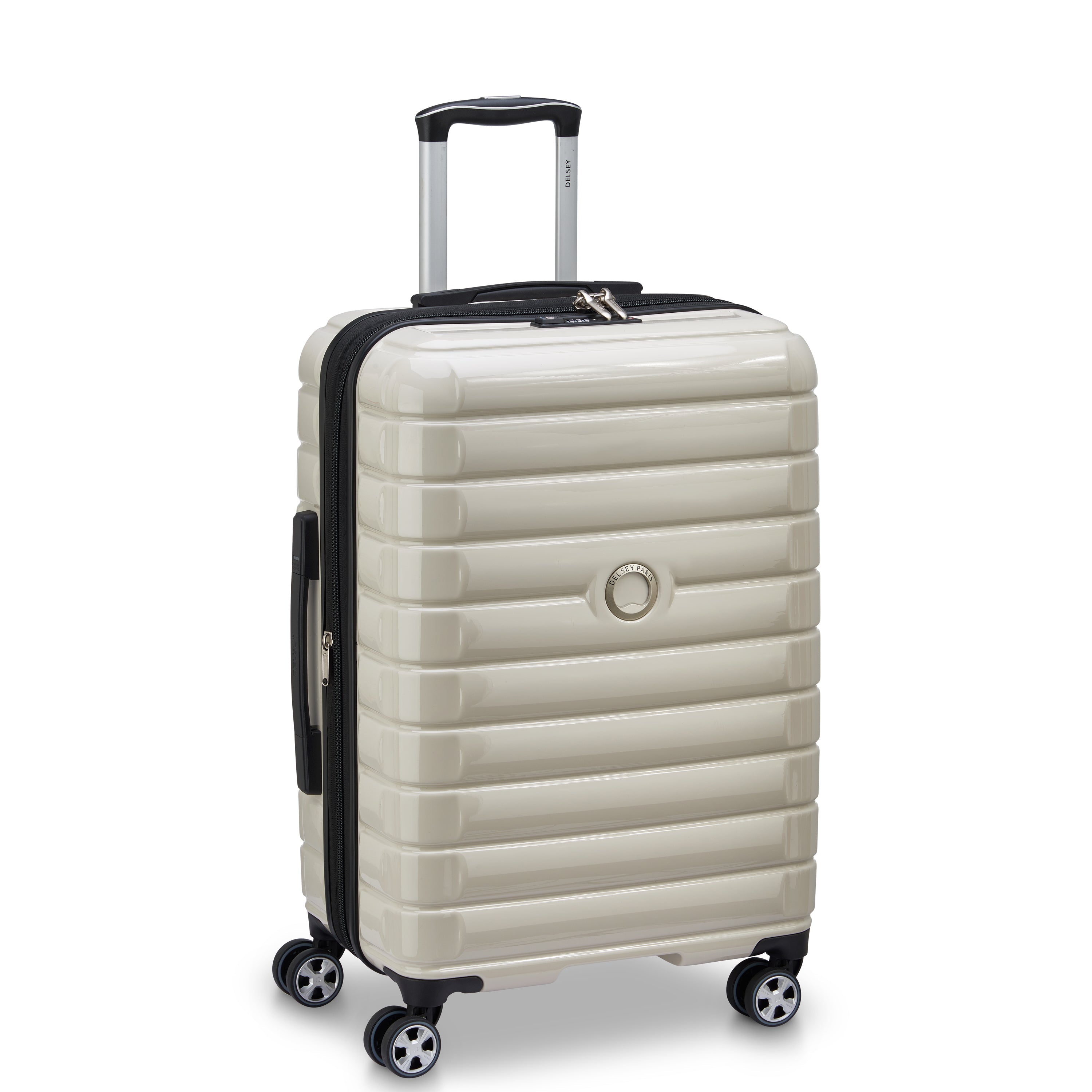 SHADOW 5.0| Valise Soute Extensible 66 CM IVOIRE