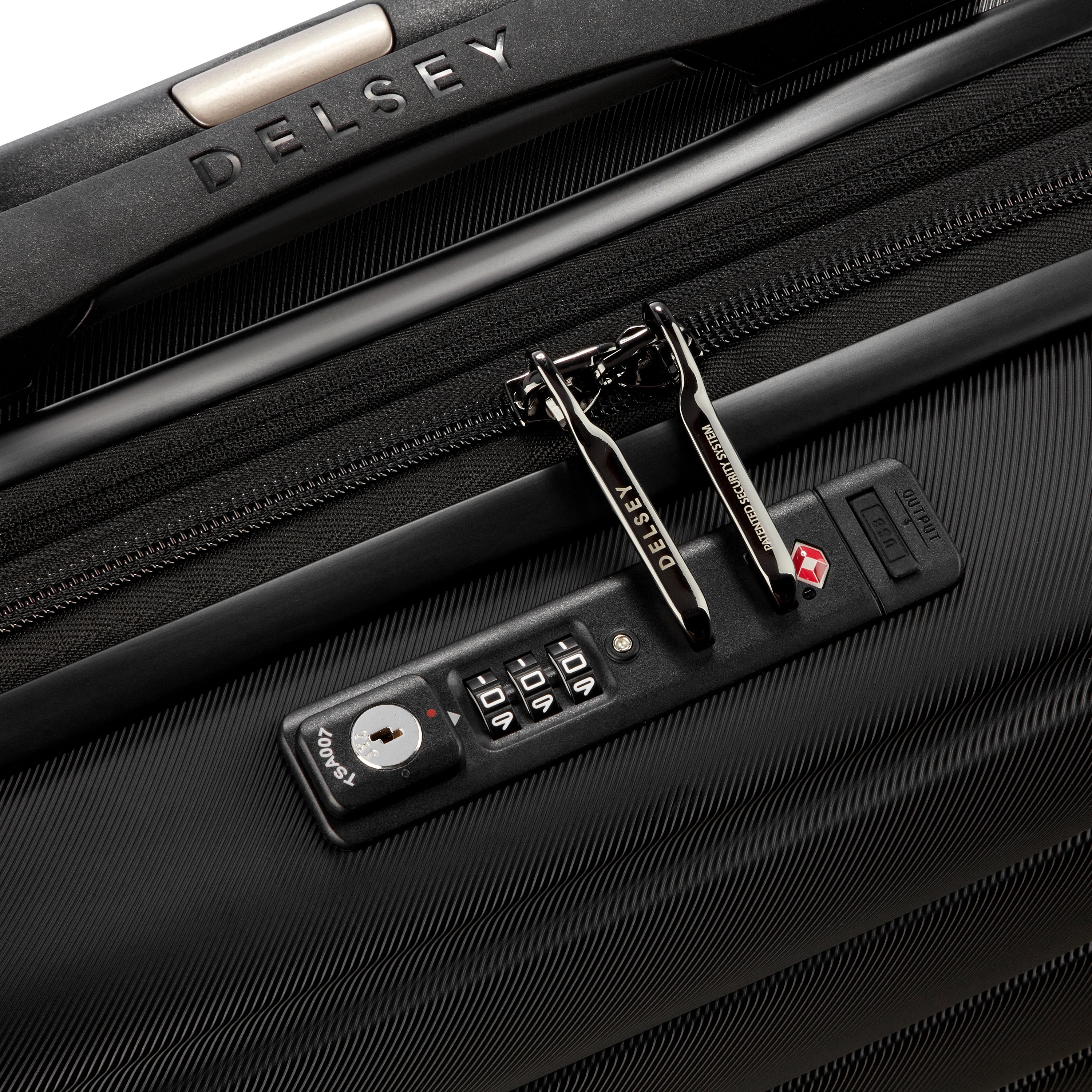 SHADOW 5.0| Valise Cabine Slim Extensible 55 CM NOIR
