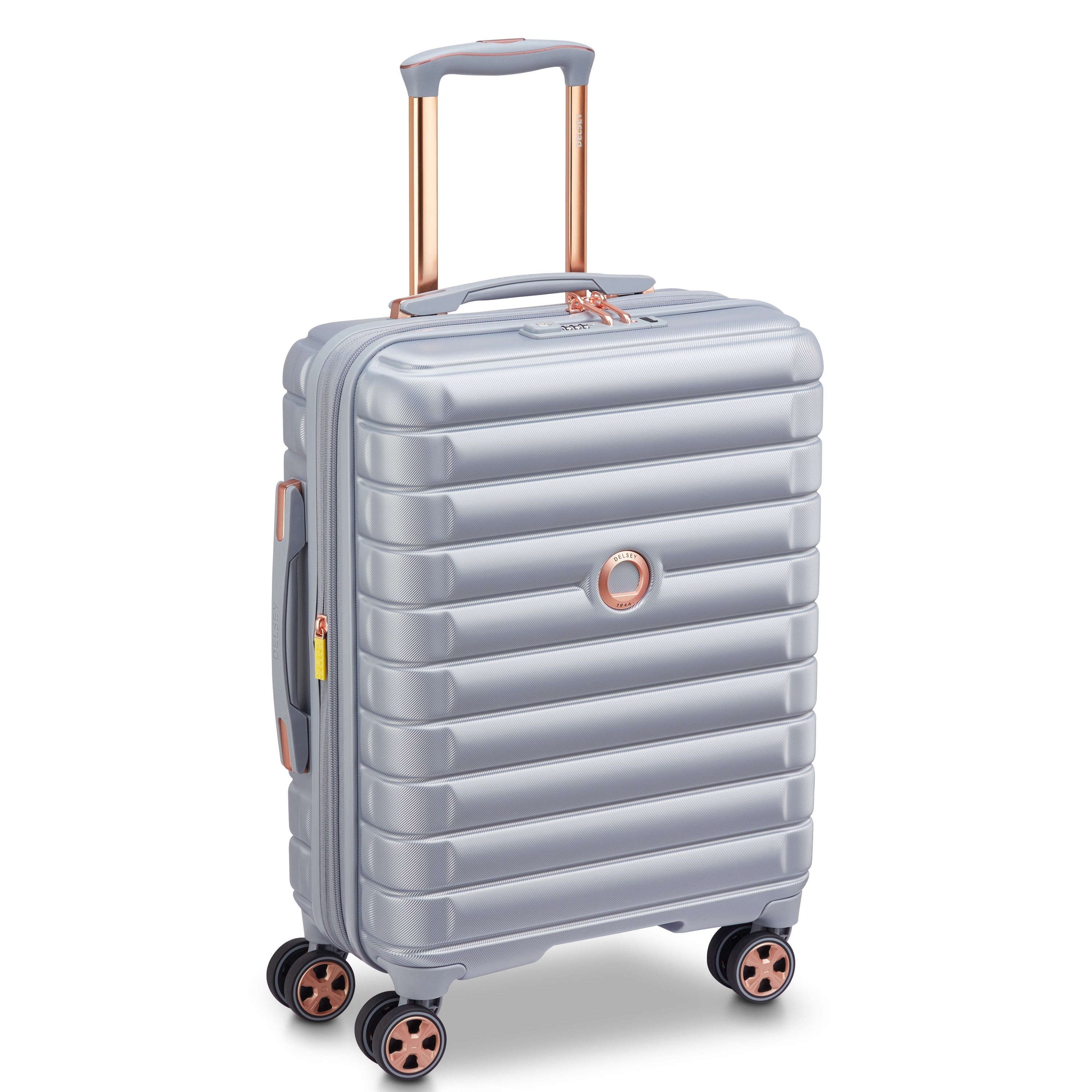 SHADOW 5.0| Valise Cabine Slim Extensible 55 CM PLATINE