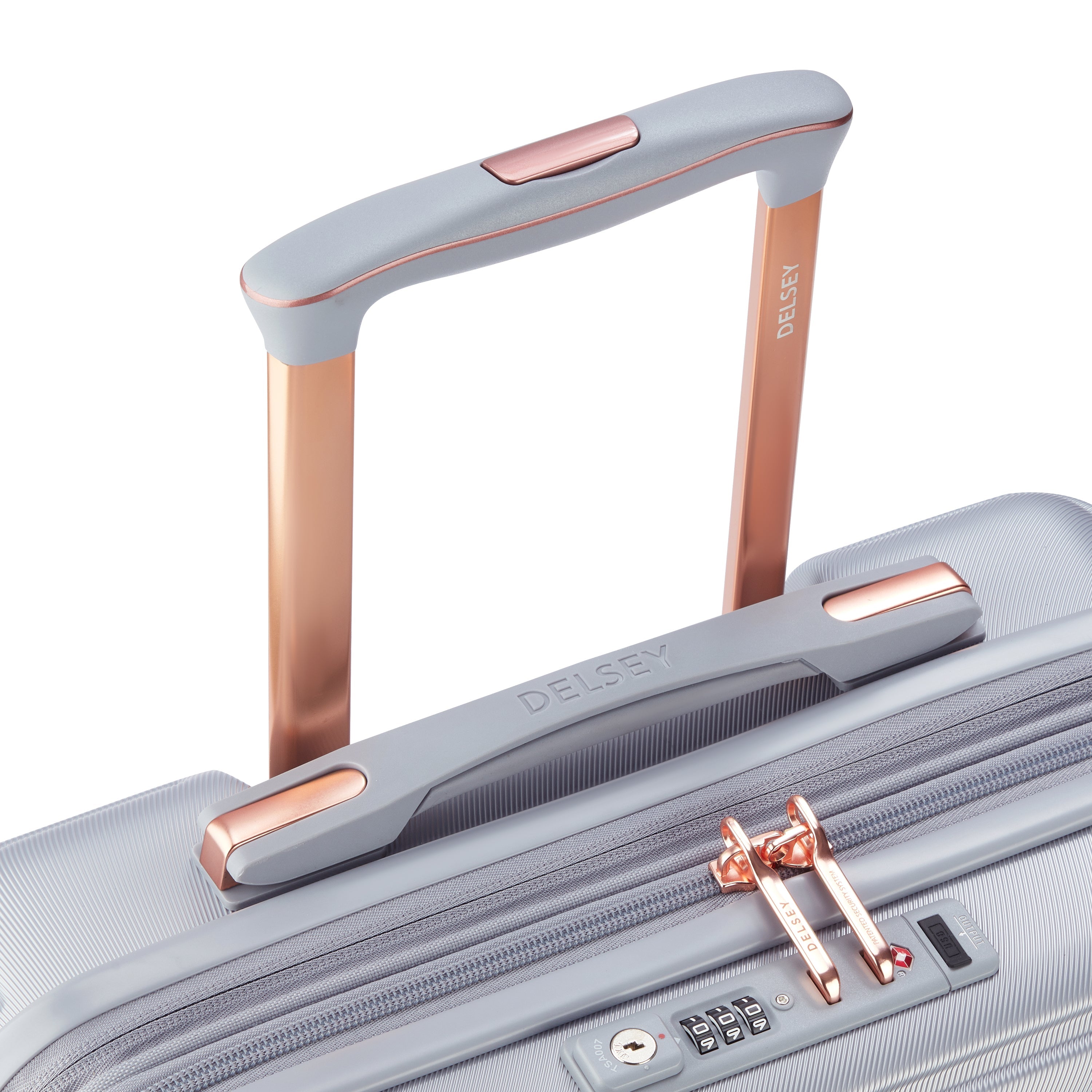 SHADOW 5.0| Valise Cabine Slim Extensible 55 CM PLATINE