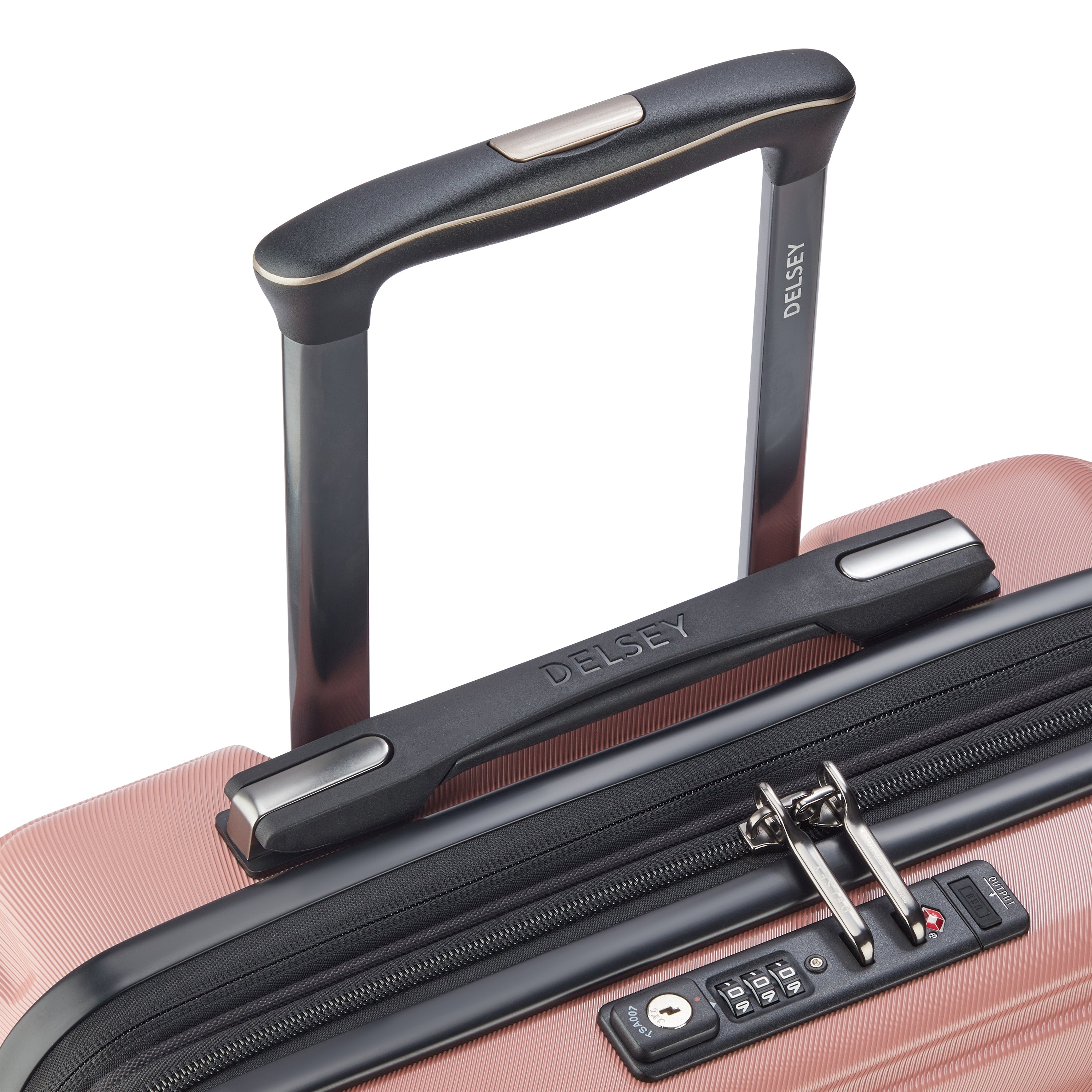 SHADOW 5.0| Valise Cabine Slim Extensible 55 CM ROSE CENDRE
