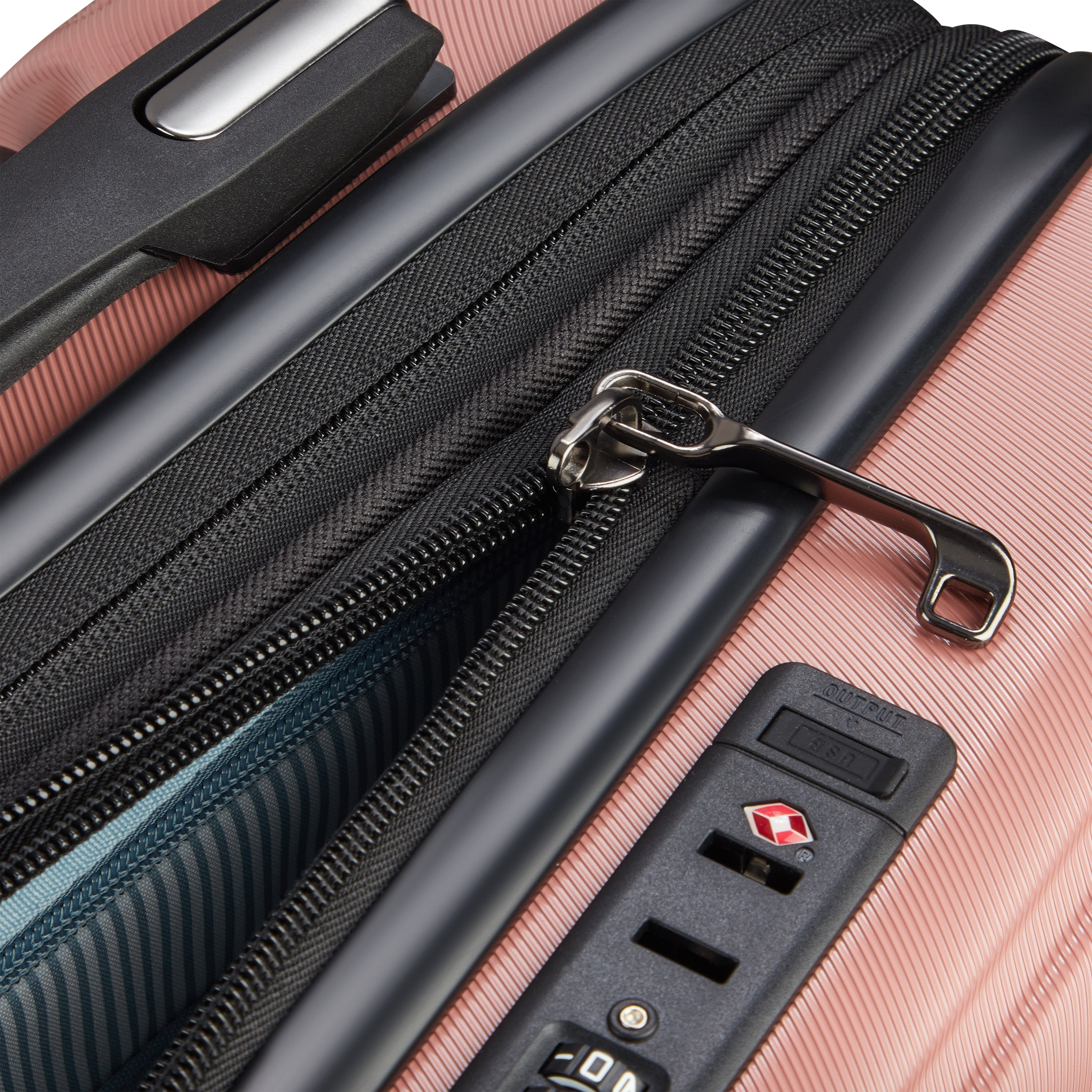 SHADOW 5.0| Valise Cabine Slim Extensible 55 CM ROSE CENDRE
