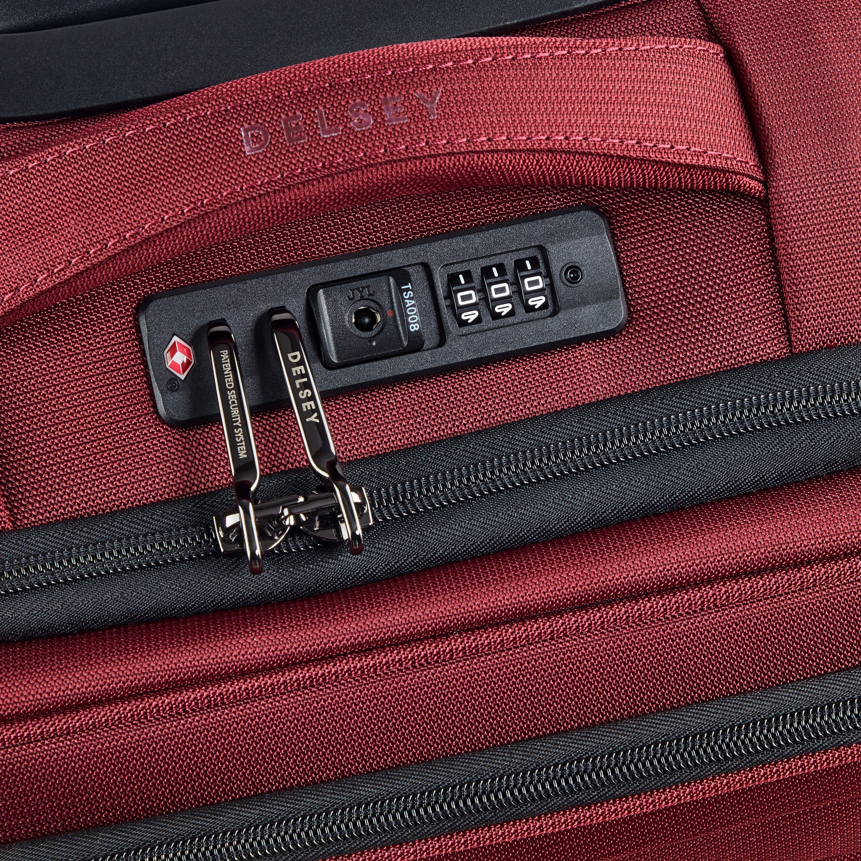 SHADOW DLX| Expandable Cabin Suitcase 55 CM BURGUNDY