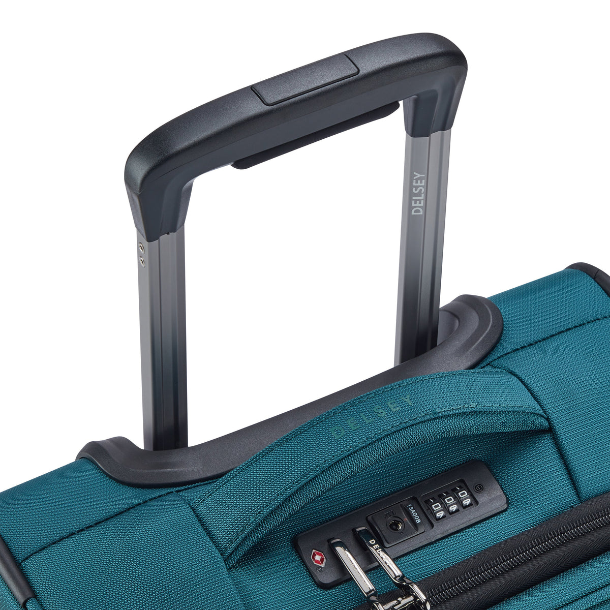 SHADOW DLX | Expandable Cabin Suitcase 55 CM teal blue