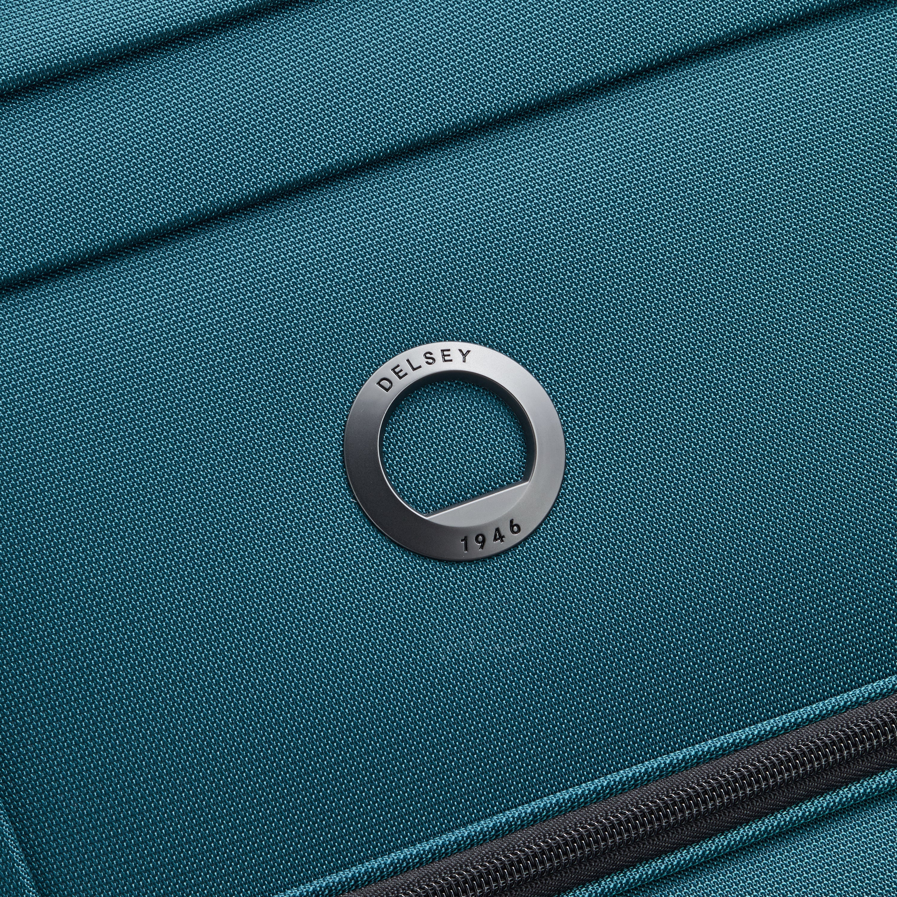 SHADOW DLX| Expandable Medium Suitcase Check-In 70 CM TEAL BLUE