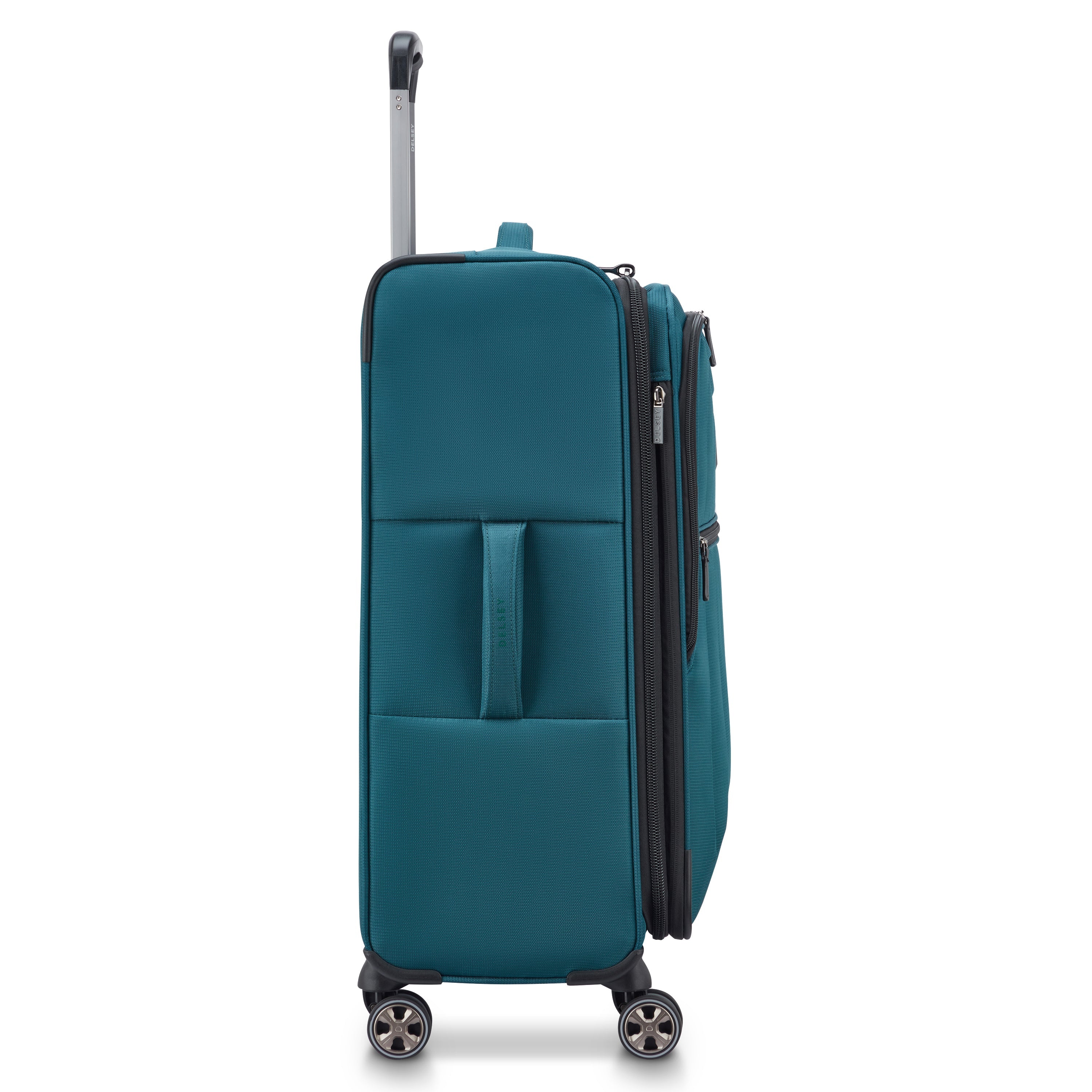 SHADOW DLX| Expandable Medium Suitcase Check-In 70 CM TEAL BLUE