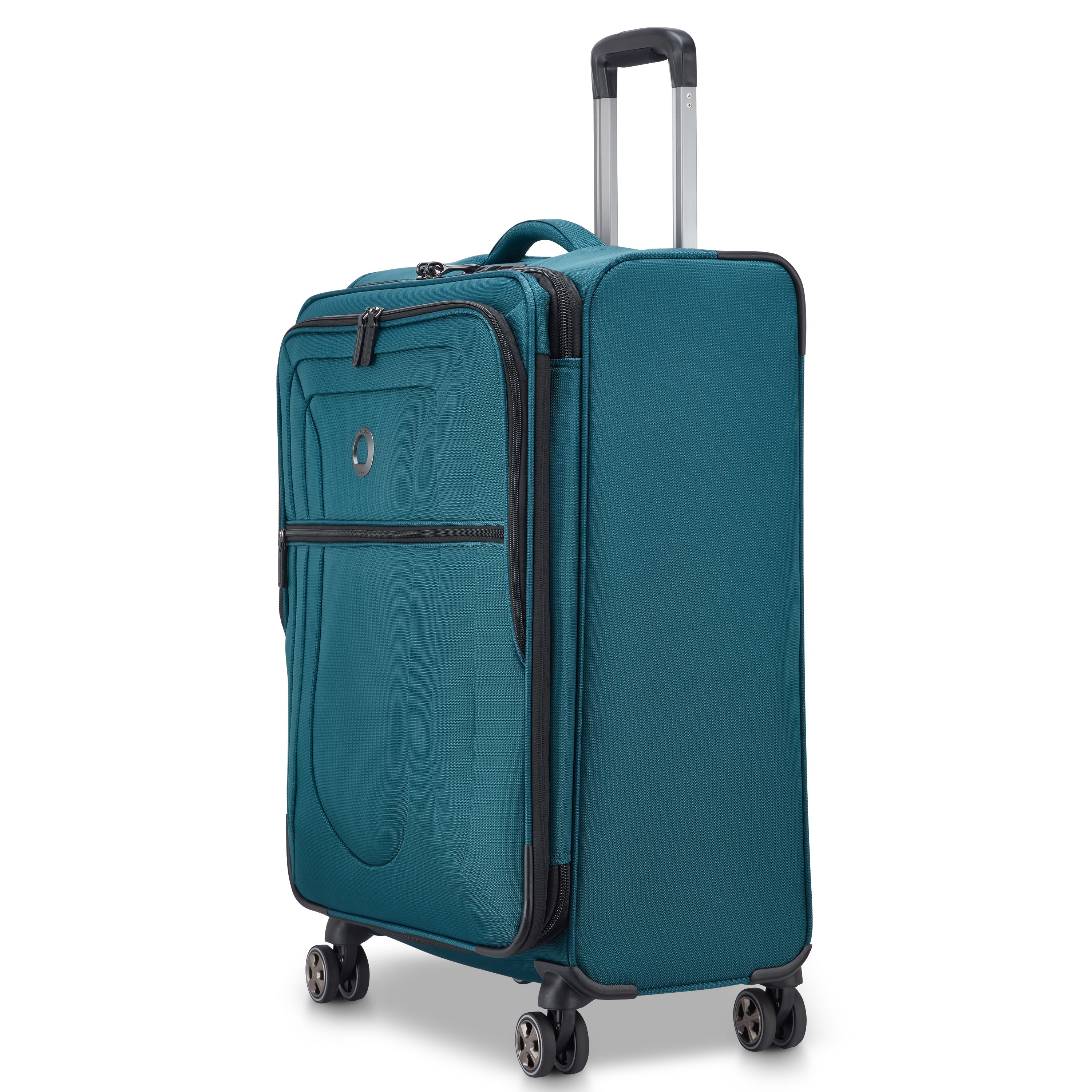 SHADOW DLX| Expandable Medium Suitcase Check-In 70 CM TEAL BLUE