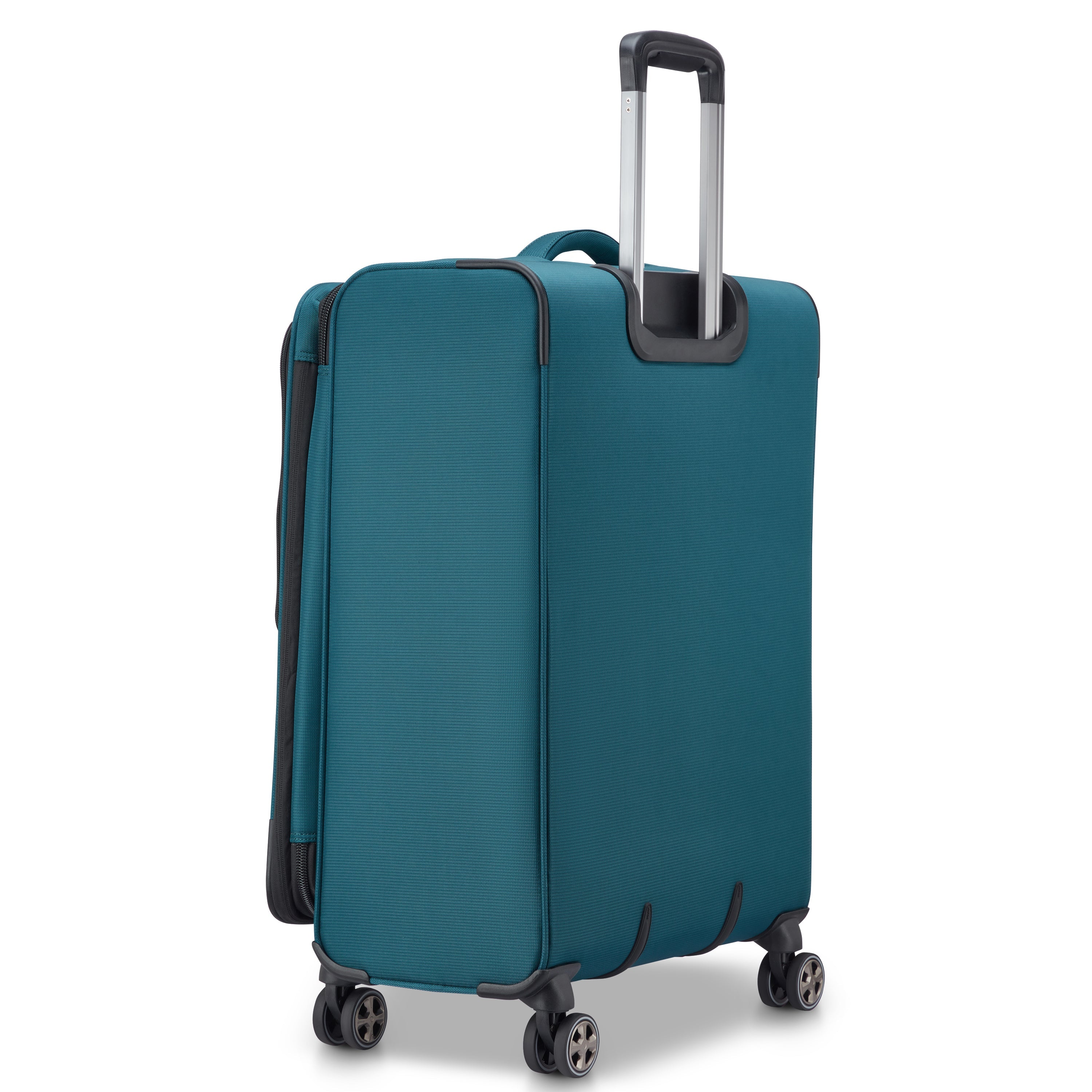 SHADOW DLX| Expandable Medium Suitcase Check-In 70 CM TEAL BLUE