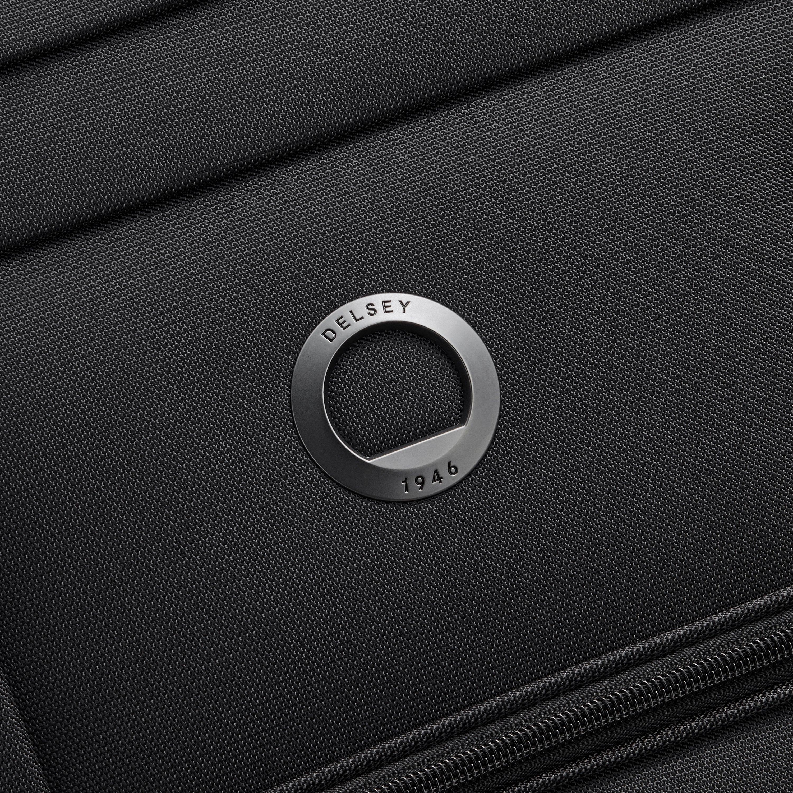 SHADOW DLX| Expandable Large Suitcase Check-In 76 CM BLACK