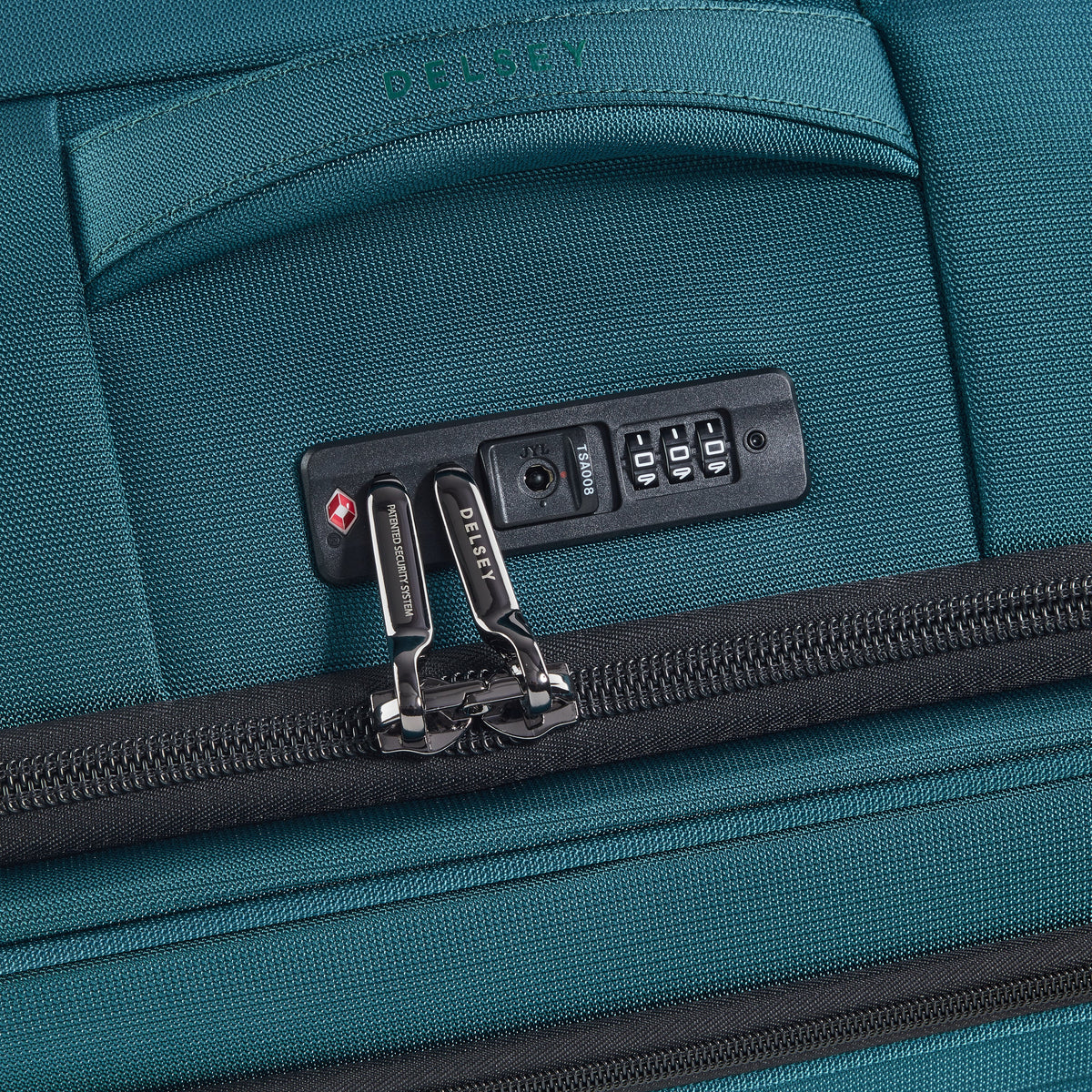 SHADOW DLX | Expandable Large Check-In Suitcase 76 CM teal blue