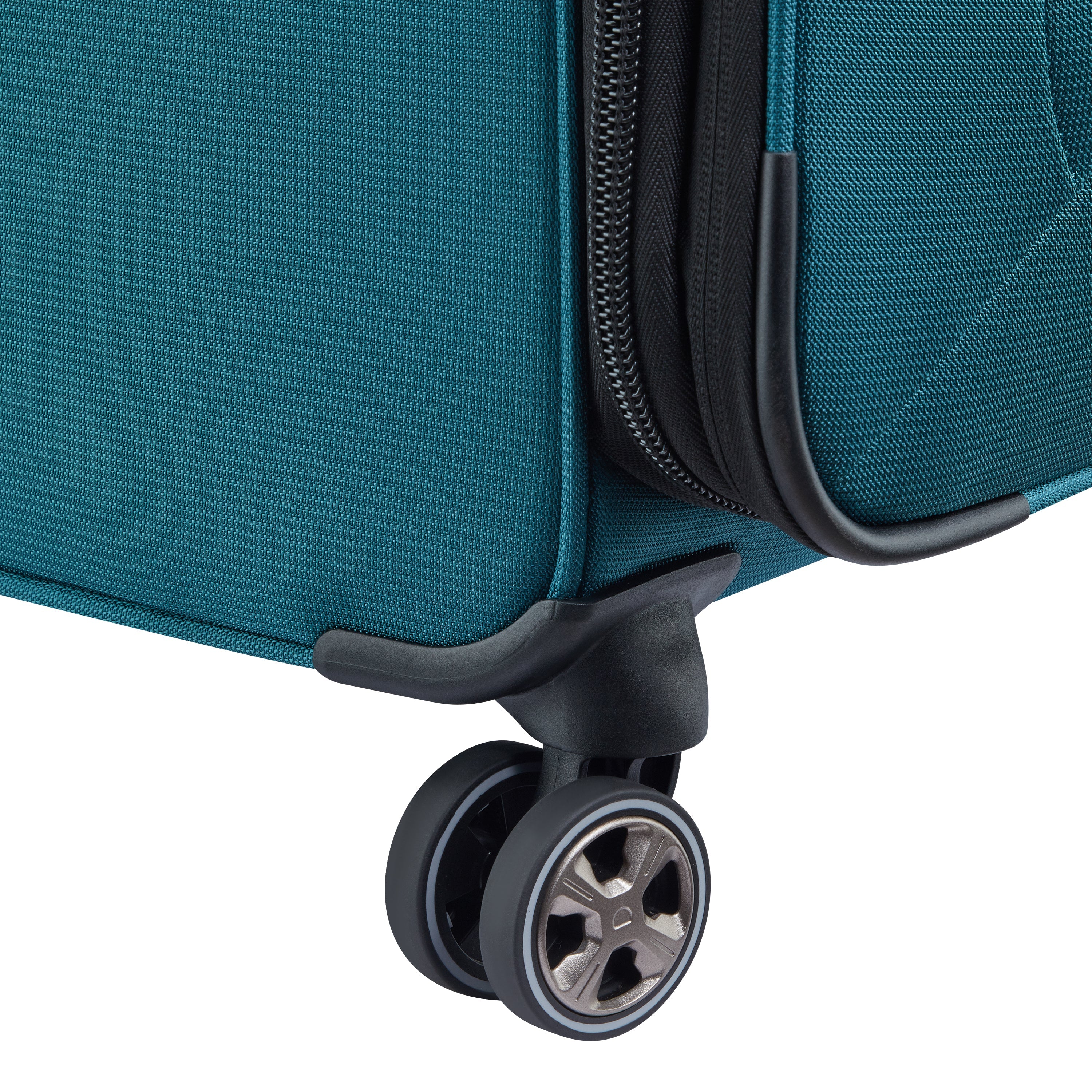 SHADOW DLX| Expandable Large Suitcase Check-In 76 CM TEAL BLUE