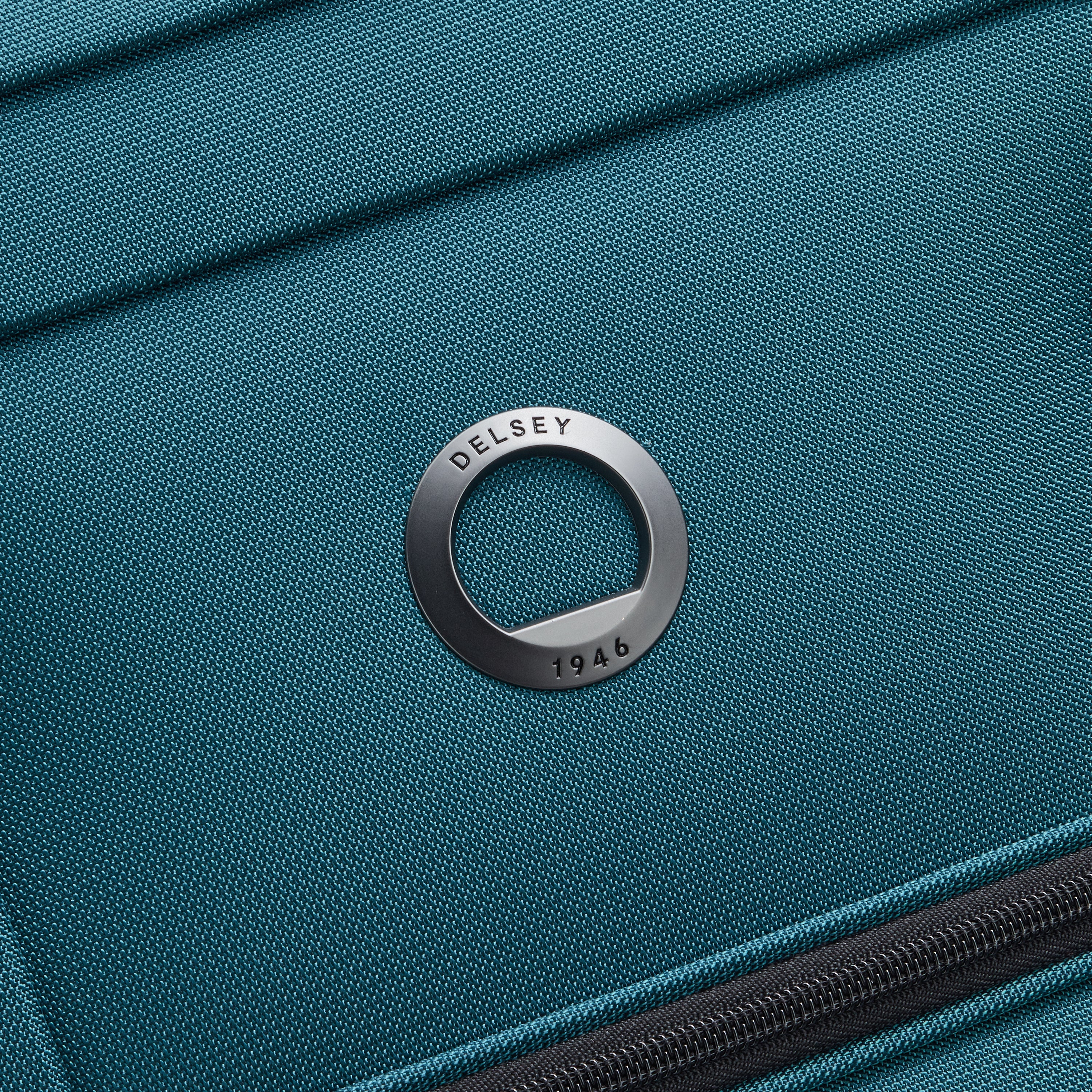 SHADOW DLX| Expandable Large Suitcase Check-In 76 CM TEAL BLUE