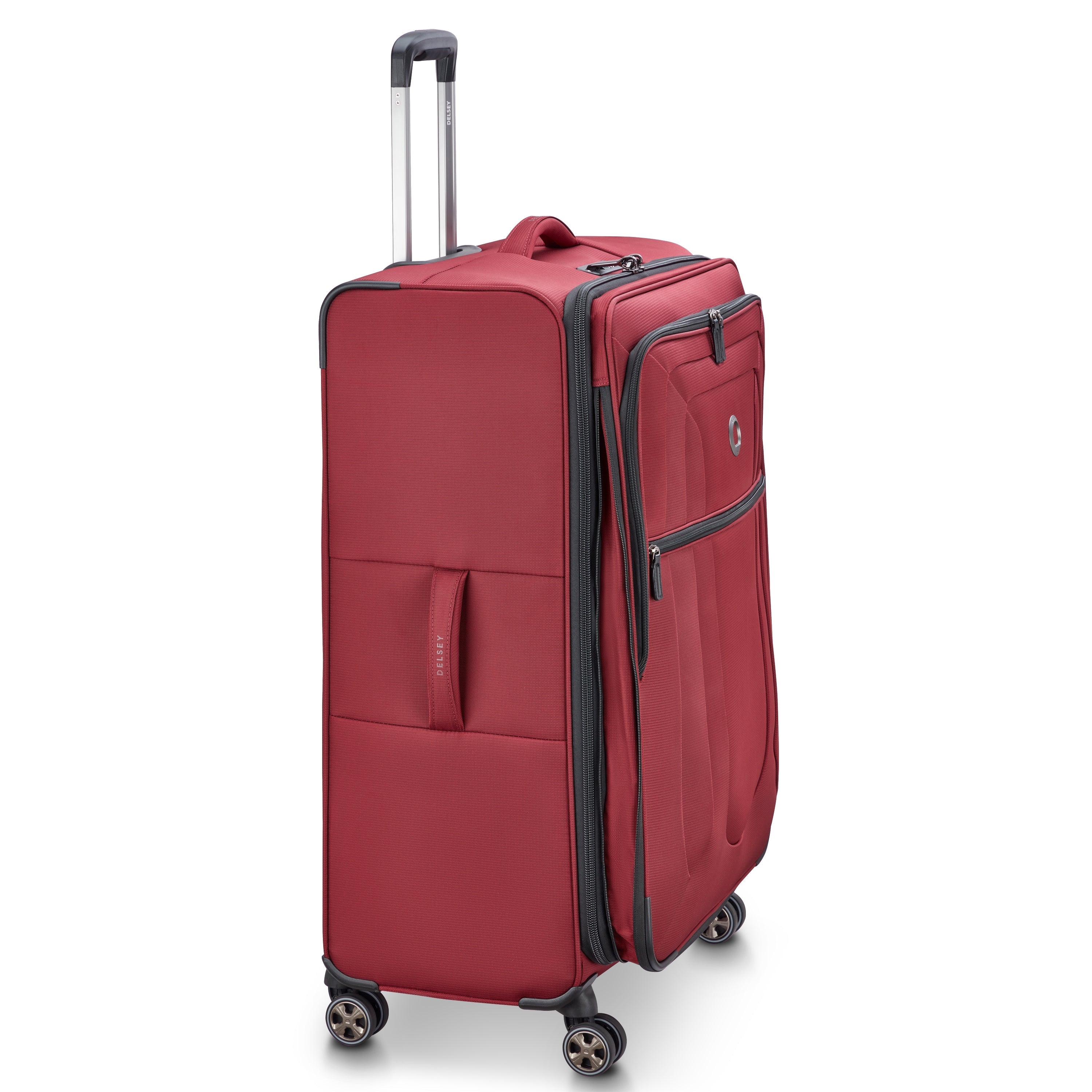 SHADOW DLX| Expandable Extra Large Suitcase Check-In 82 CM BURGUNDY