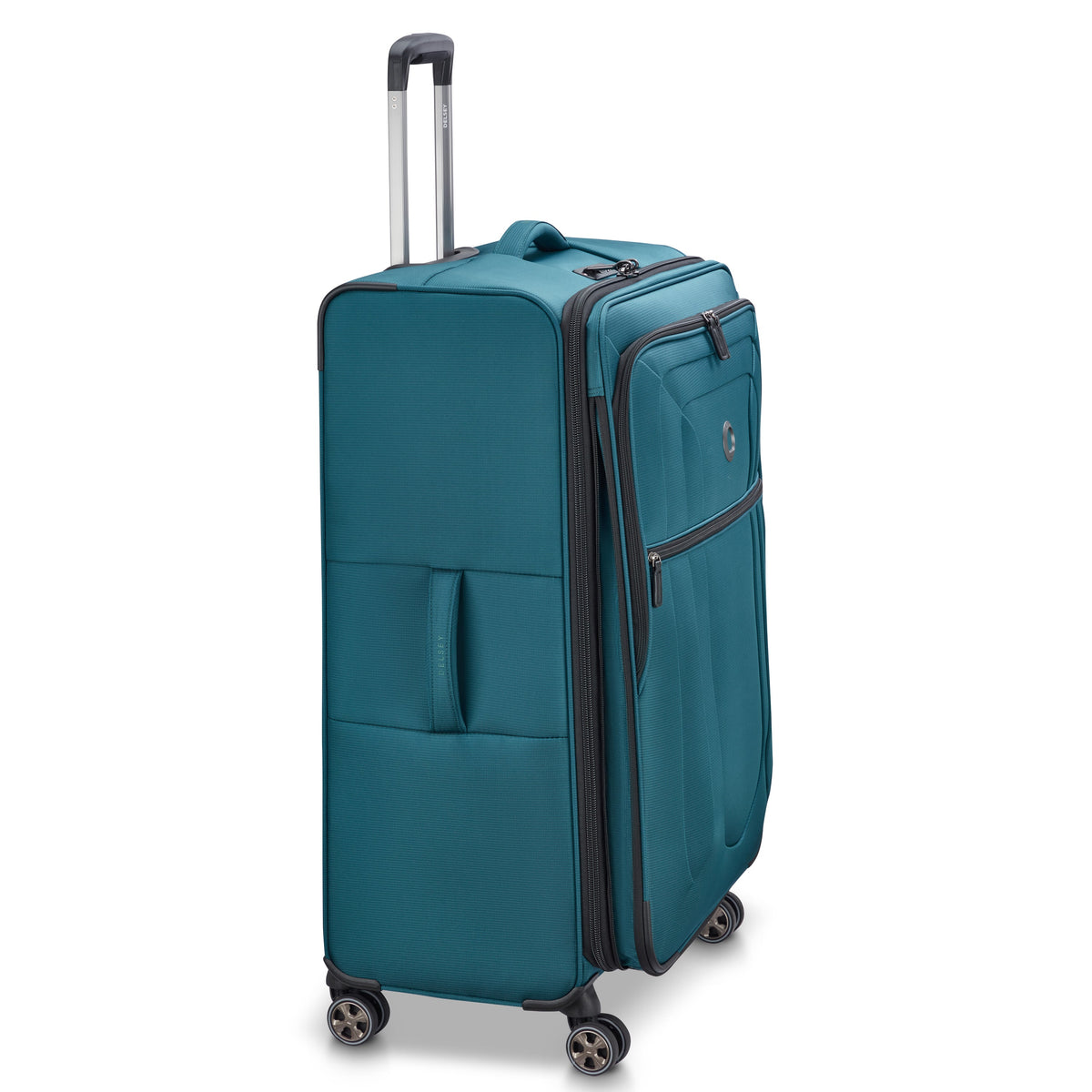 SHADOW DLX | Expandable Extra Large Check-In Suitcase 82 CM teal blue