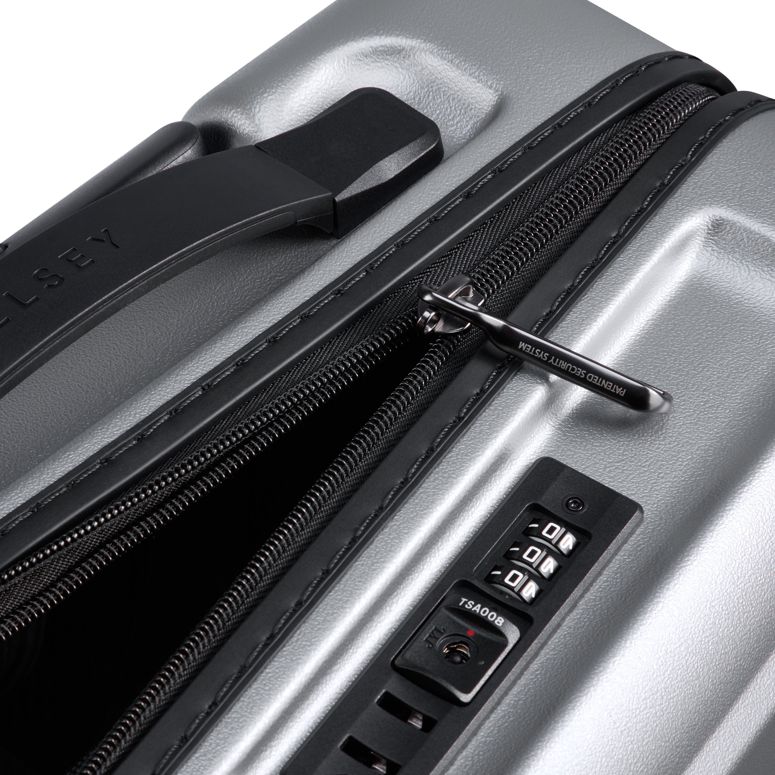 TURENNE 2.0| Maleta Cabina Slim 55 CM PLATA