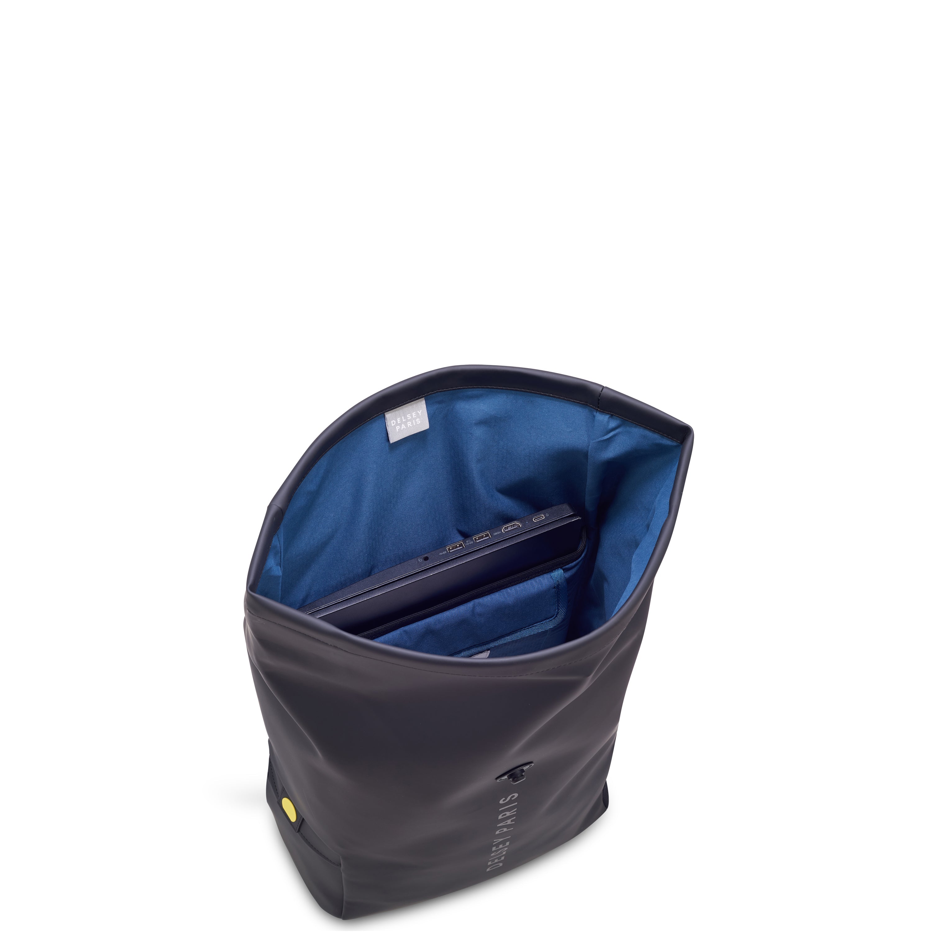 TURENNE SOFT| Roll-Top Backpack 25.76L BLACK