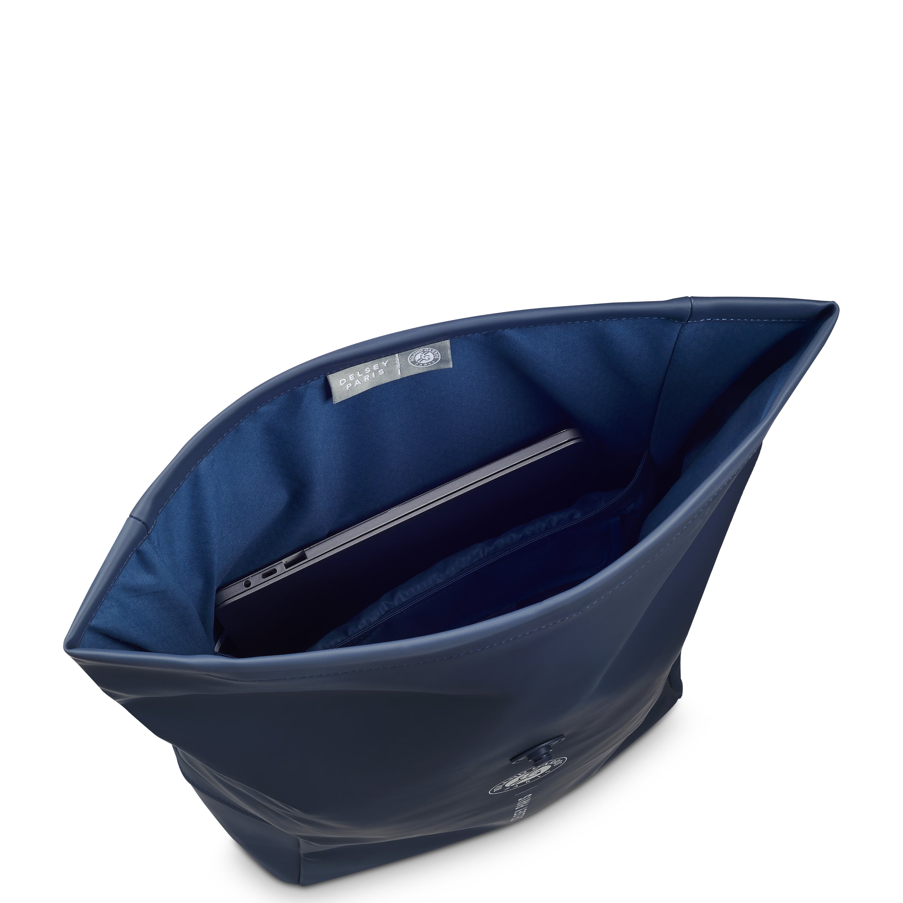 TURENNE SOFT| Roll-Top Backpack 25.76L NAVY BLUE