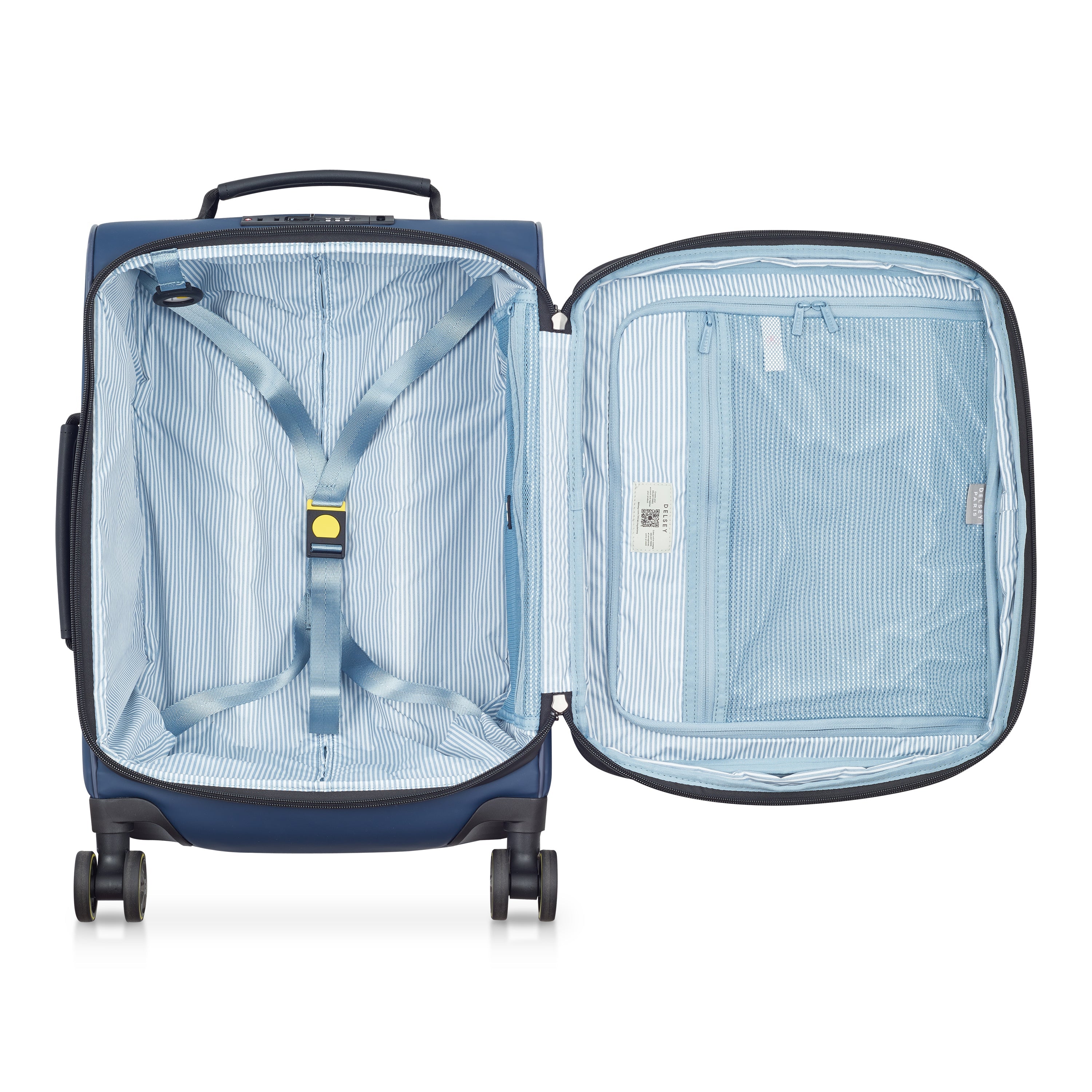 TURENNE SOFT| Koffer Kabine Erweiterbar 55 CM NACHTBLAU