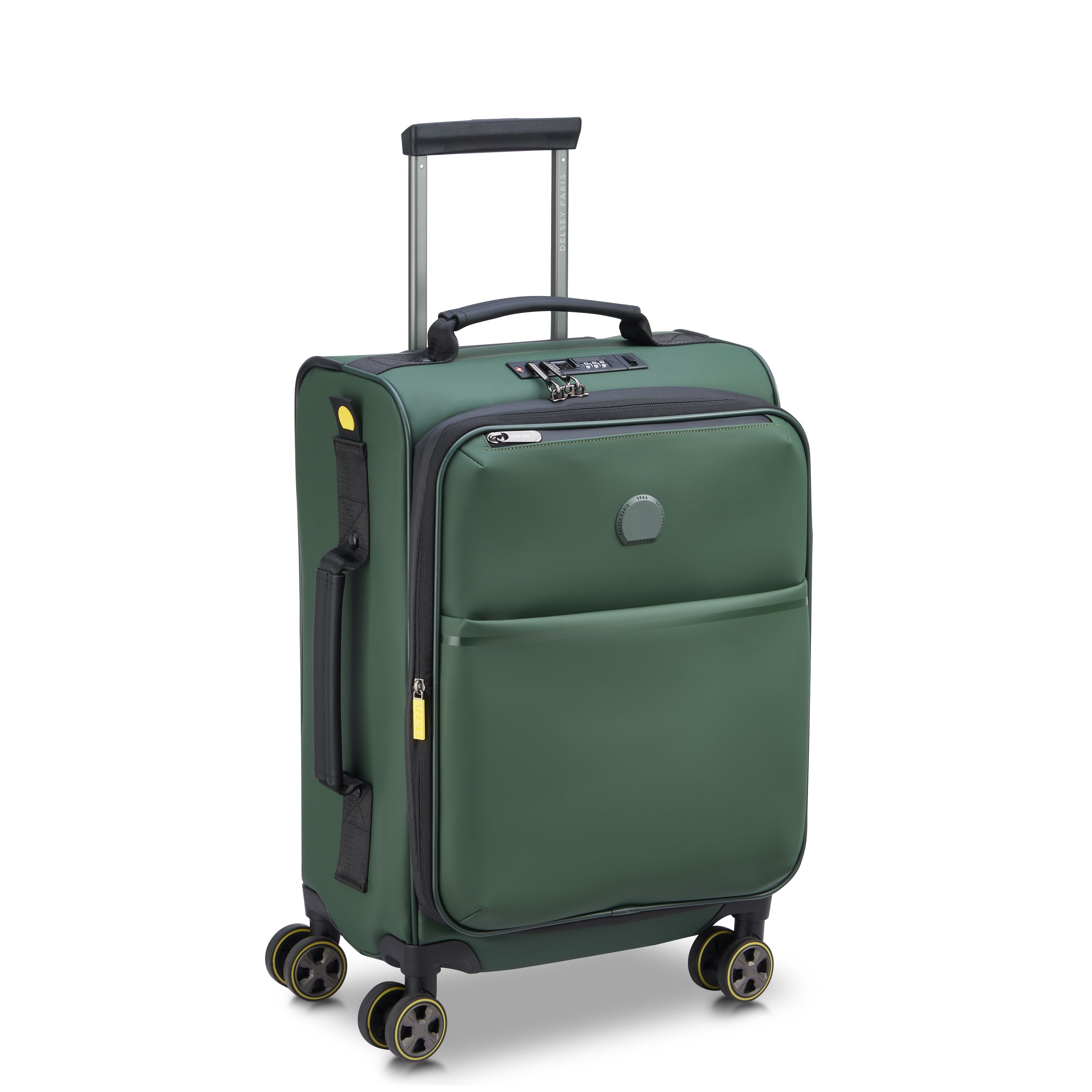 TURENNE SOFT| Suitcase Cabin Expandable 55 CM GREEN