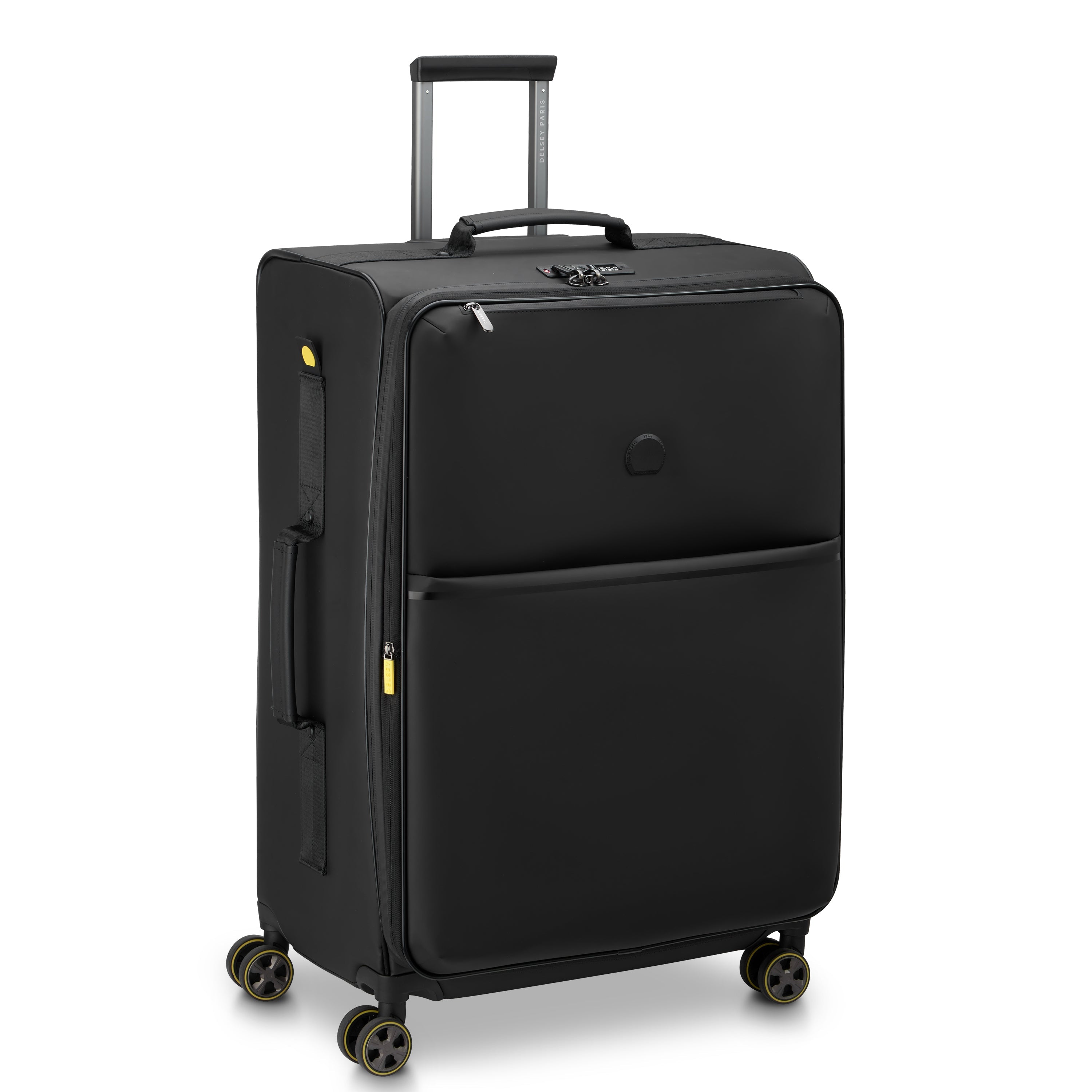 TURENNE SOFT| Koffer Aufgabe Erweiterbar 76,5 CM SCHWARZ