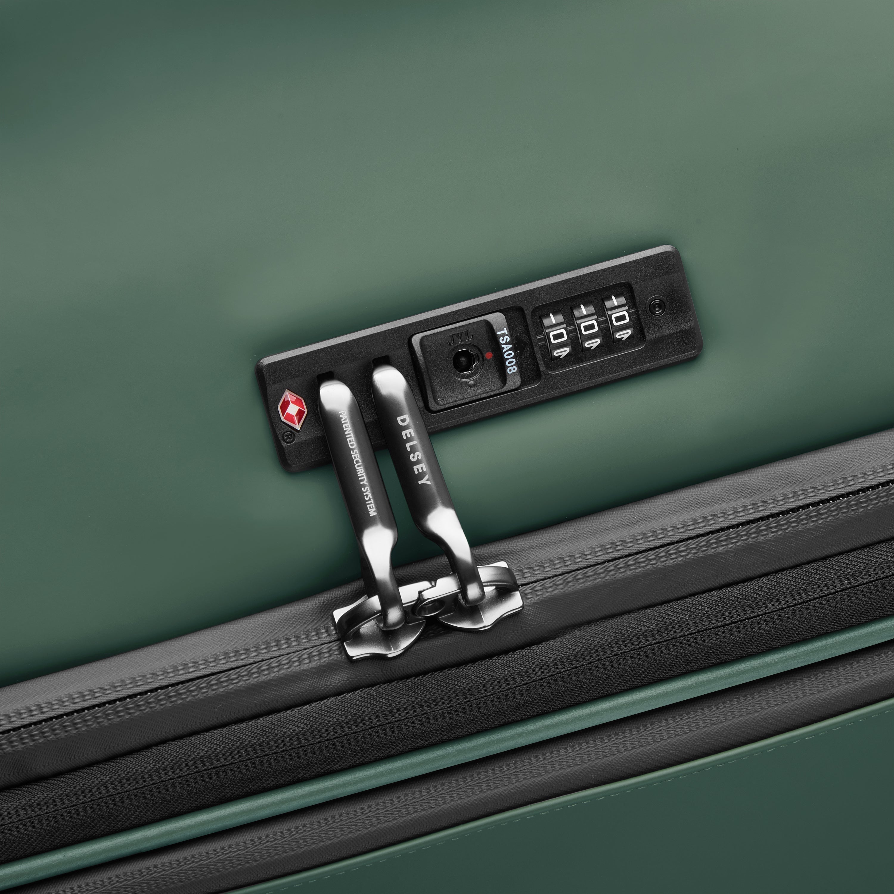 TURENNE SOFT| Koffer Check-In Uitbreidbaar 76.5 CM GREEN