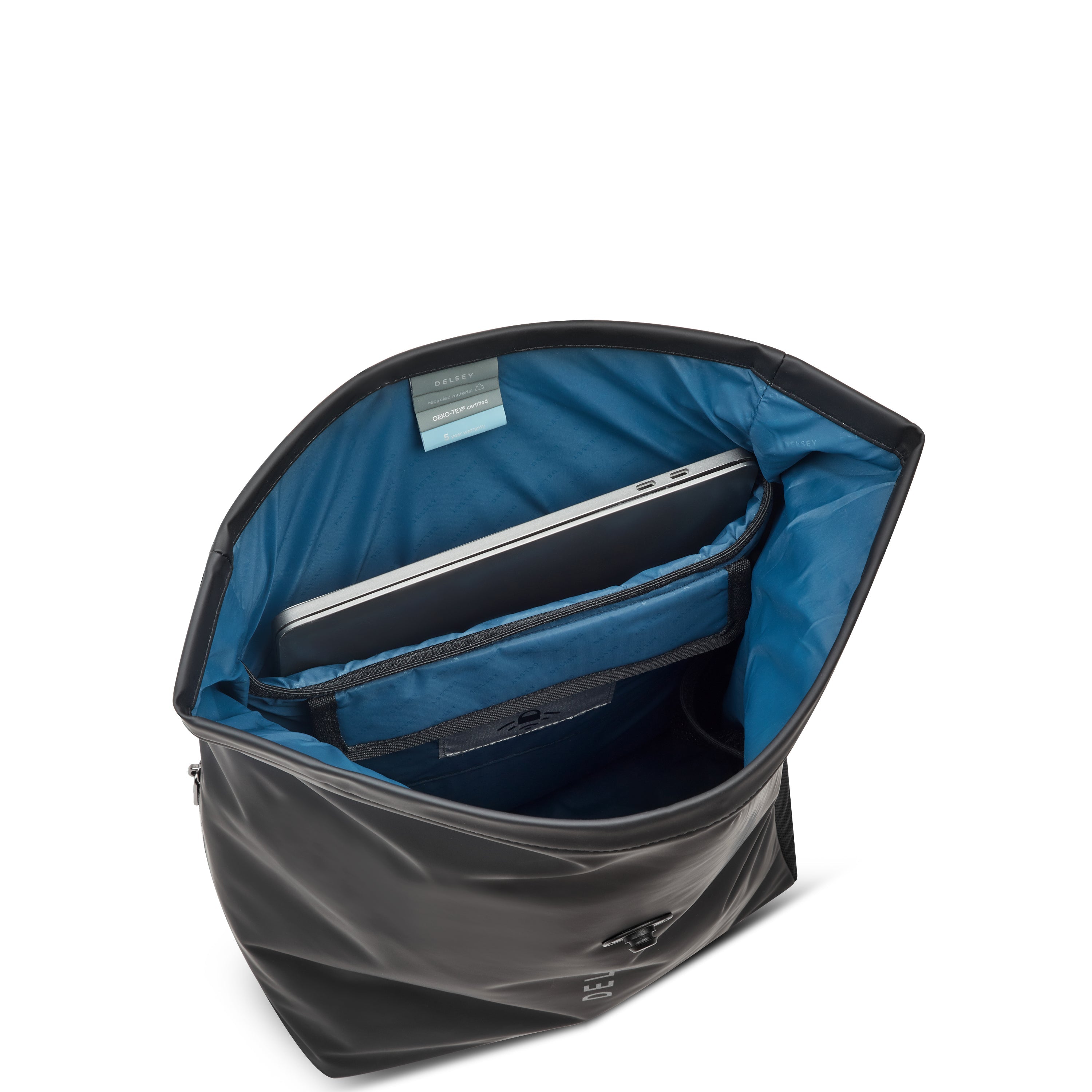 TURENNE SOFT | Roll-Top Backpack 24 L BLACK