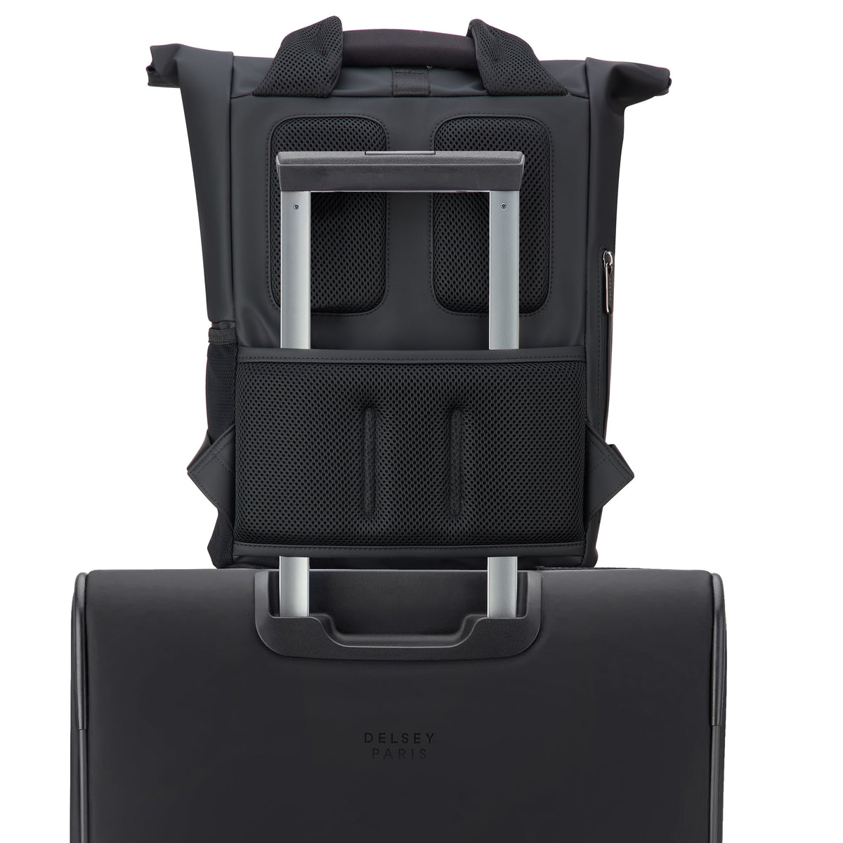 TURENNE SOFT | Roll-Top Backpack 24L black