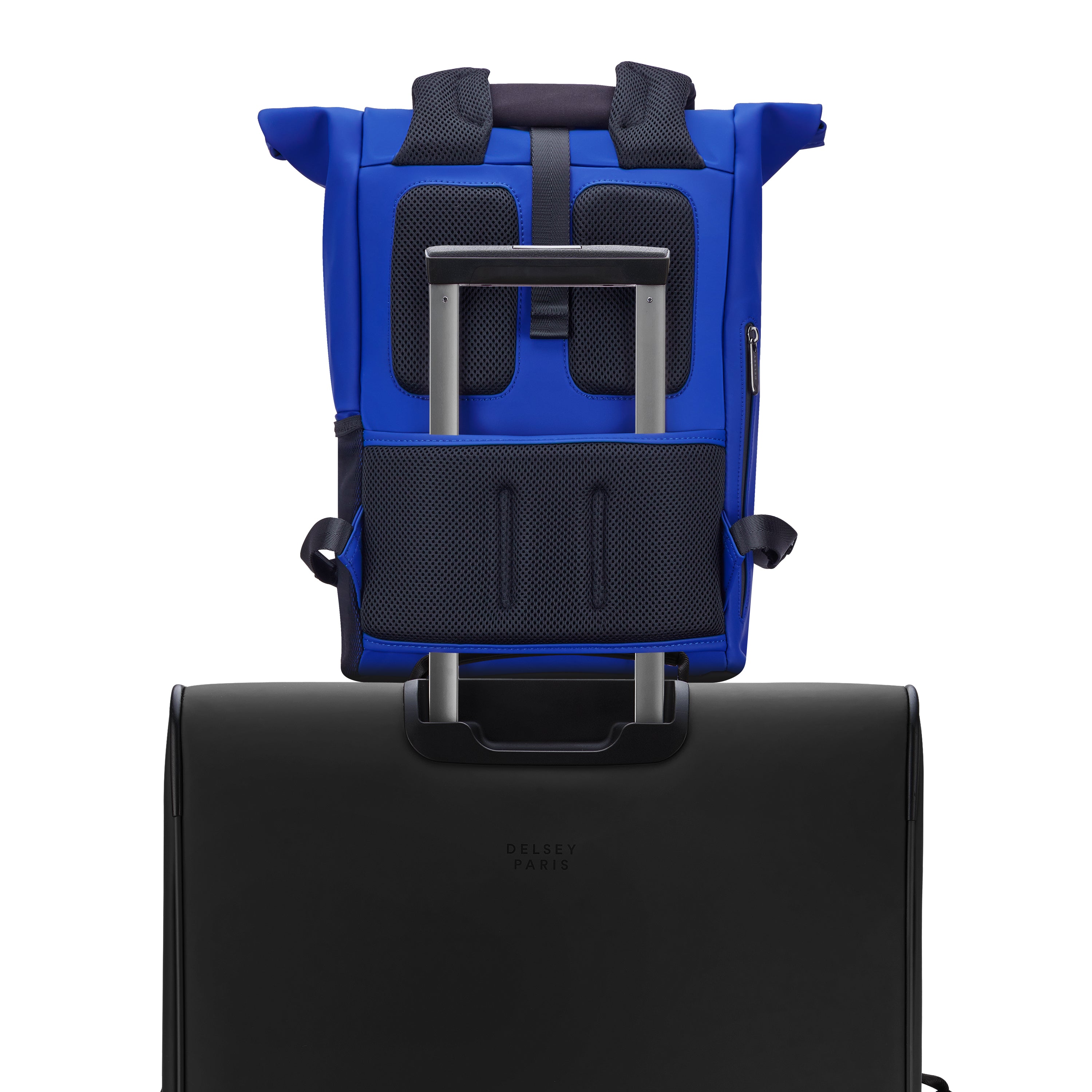 TURENNE SOFT | Sac à Dos Roll-Top 24 L BLEU ELECTRIQUE