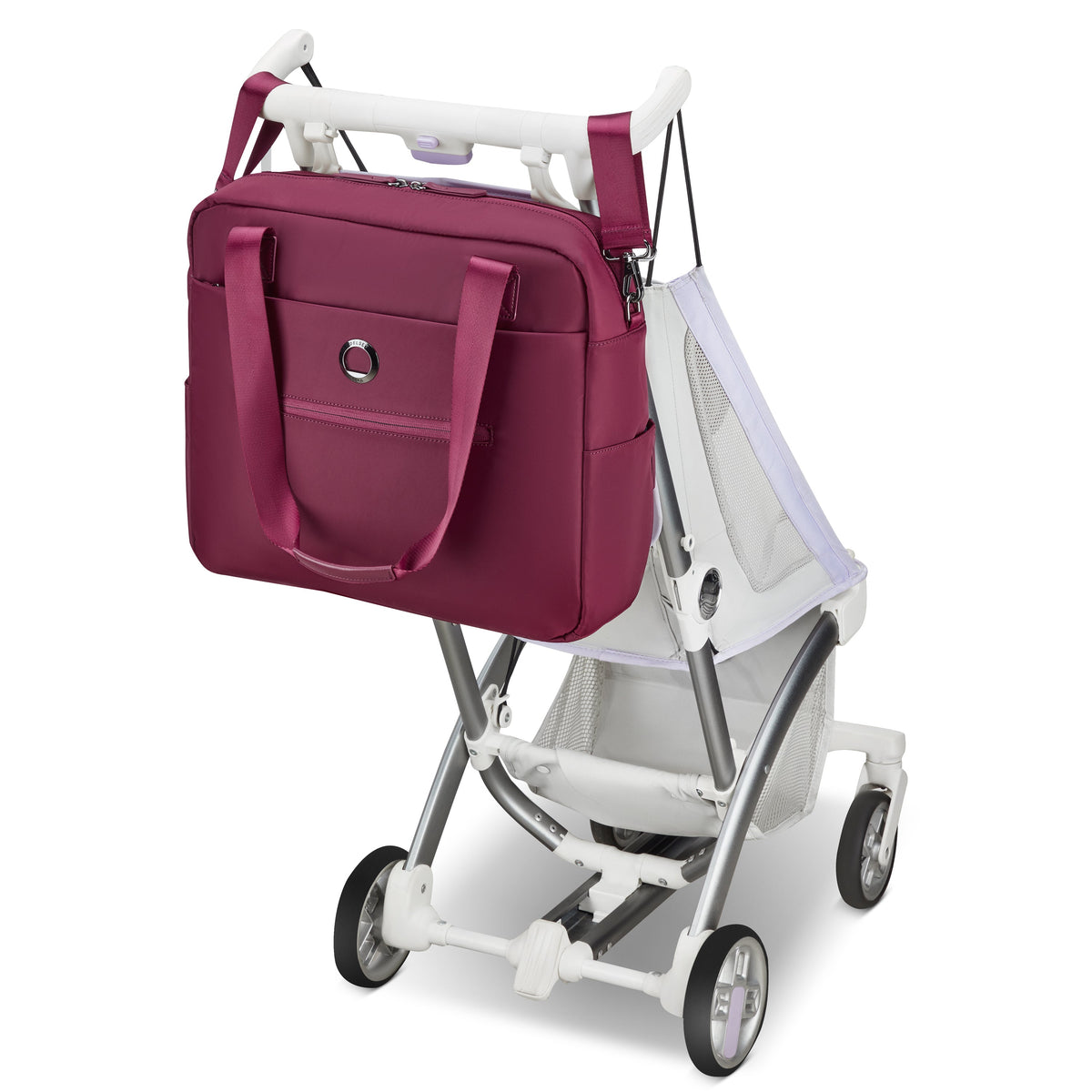 VICTOIRE | Wickeltasche BORDEAUX ROT