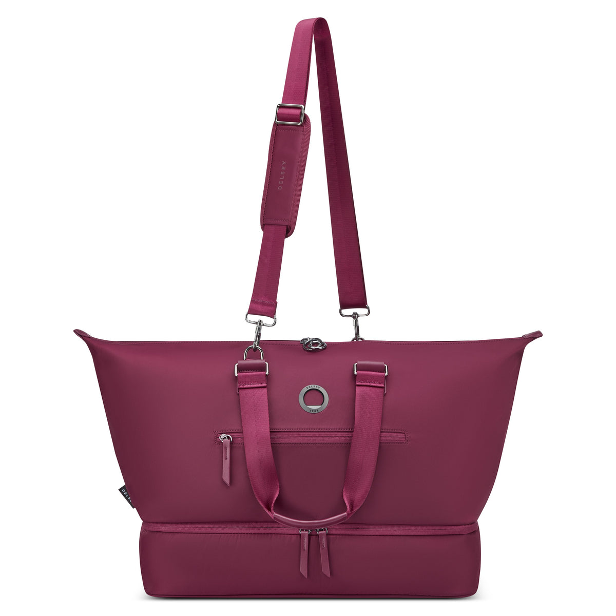 VICTOIRE | Sac Week-End Soute Medium 61 CM bordeaux