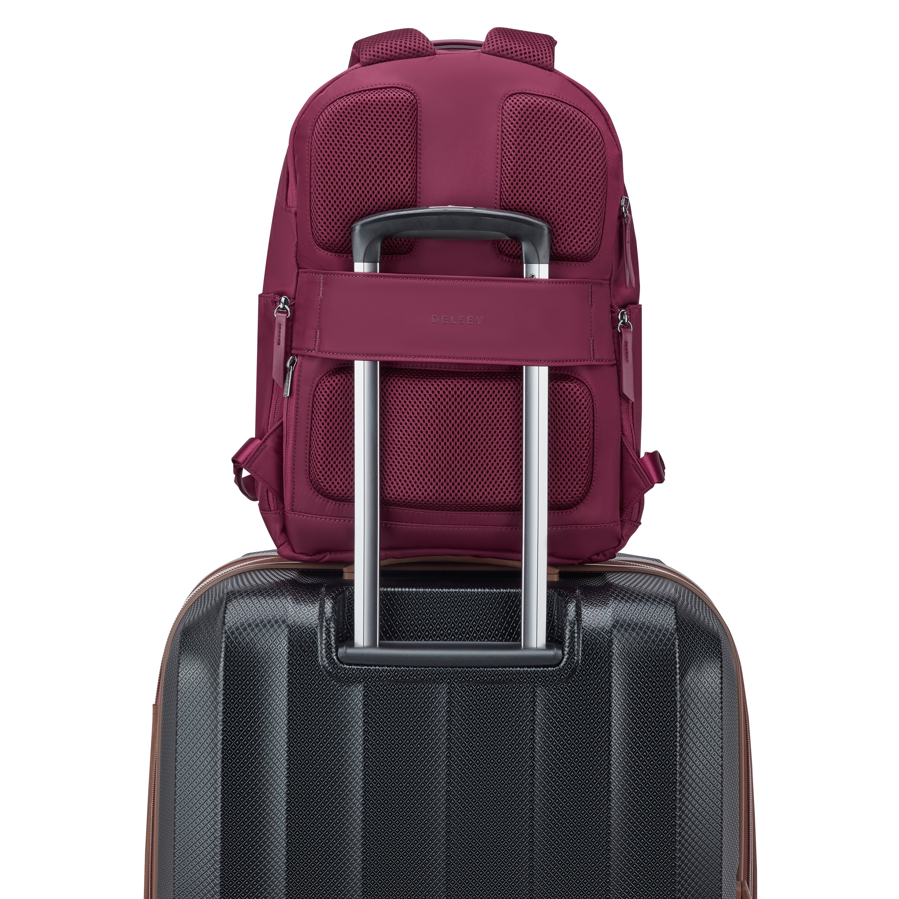 VICTOIRE | Backpack 22 L BURGUNDY