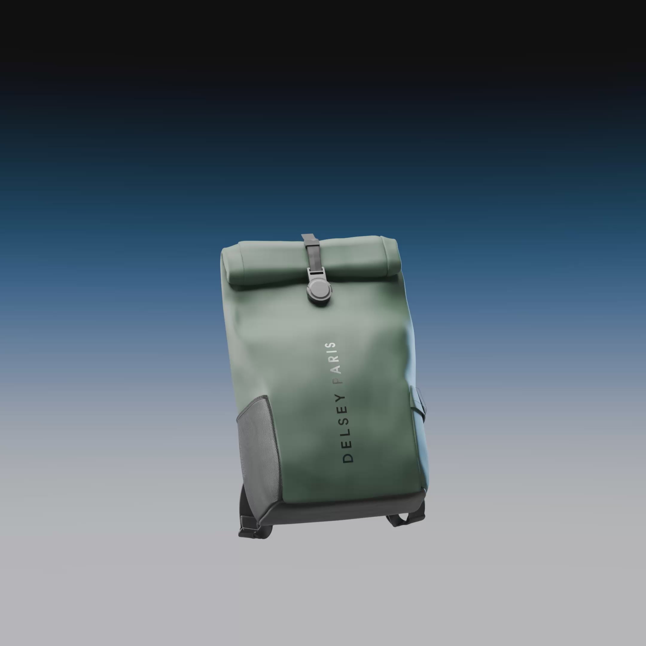TURENNE SOFT | Roll-Top Backpack 24 L GREEN